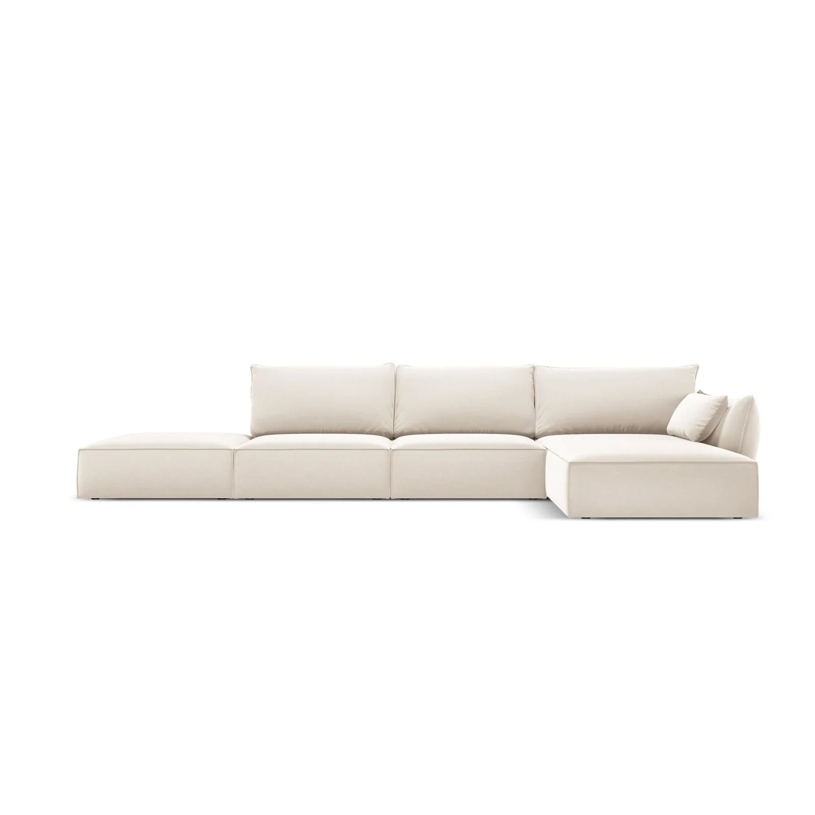 Kaelle 5-Sitzer Ecksofa Rechts, mit Bezug aus Samt oder Chenille, 364x171 cm - Image 46
