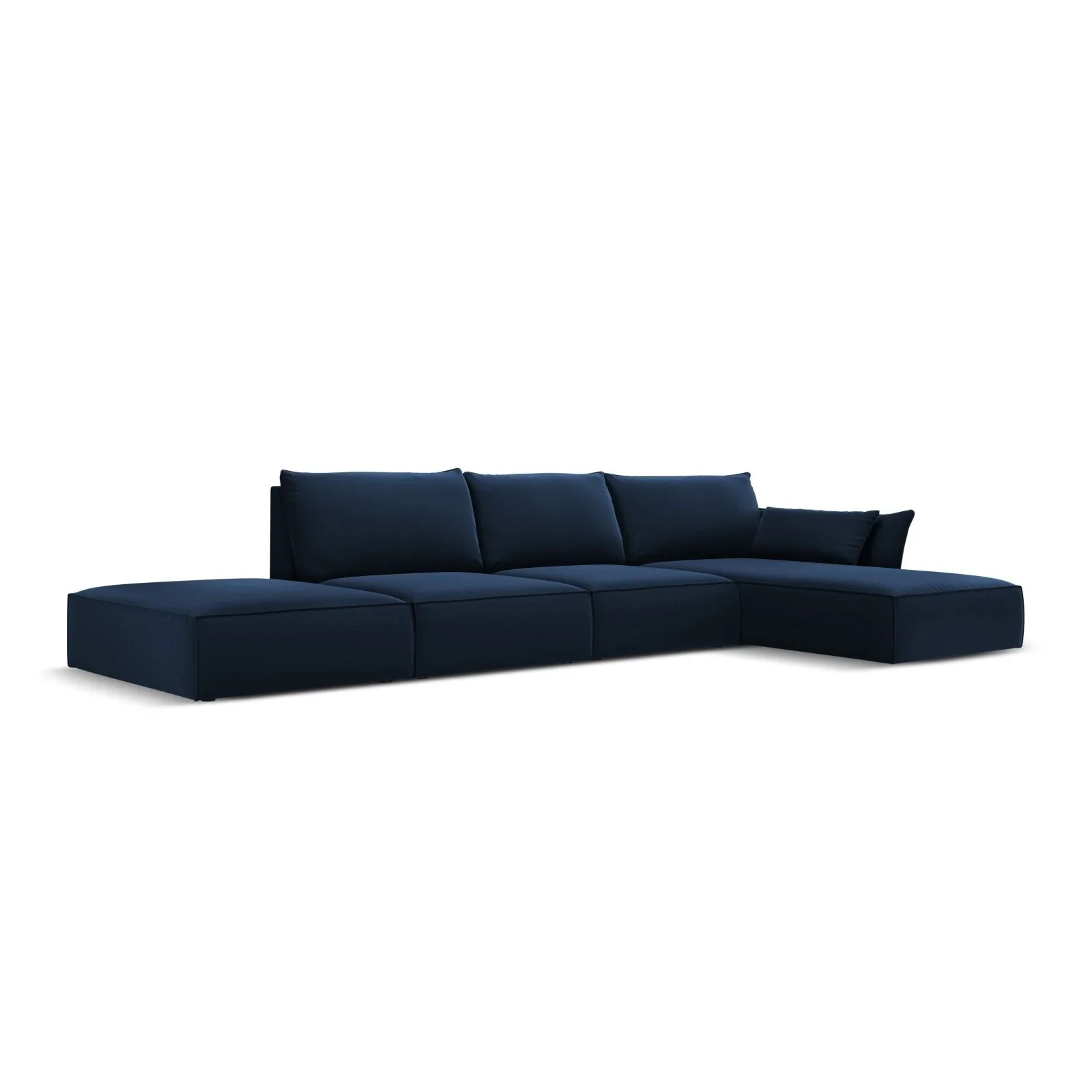 Kaelle 5-Sitzer Ecksofa Rechts, mit Bezug aus Samt oder Chenille, 364x171 cm - Image 52