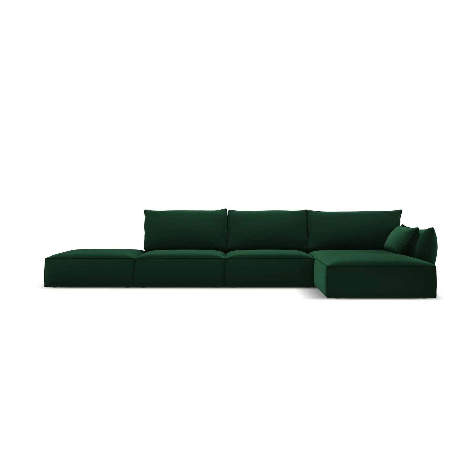 Kaelle 5-Sitzer Ecksofa Rechts, mit Bezug aus Samt oder Chenille, 364x171 cm - Image 56
