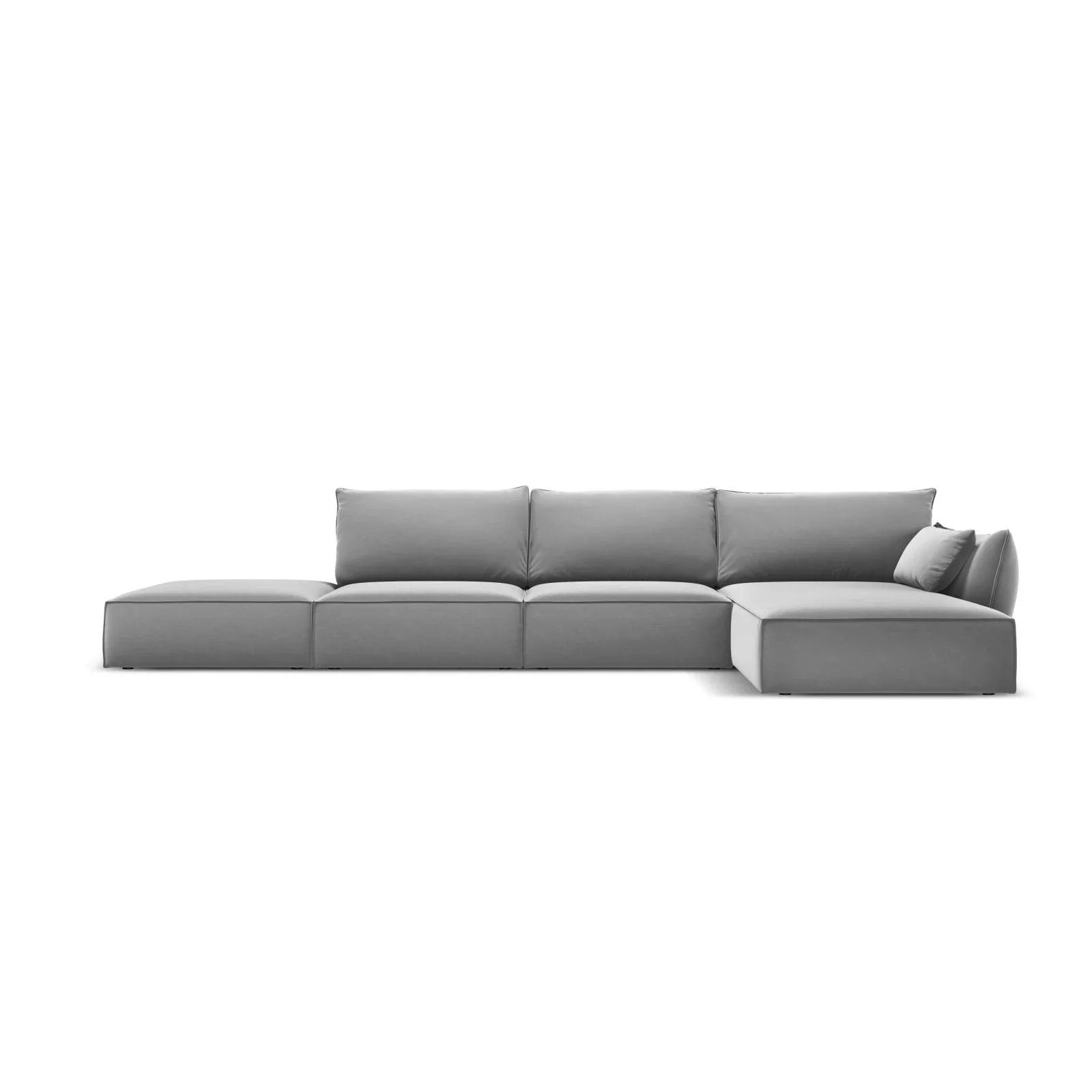 Kaelle 5-Sitzer Ecksofa Rechts, mit Bezug aus Samt oder Chenille, 364x171 cm - Image 66