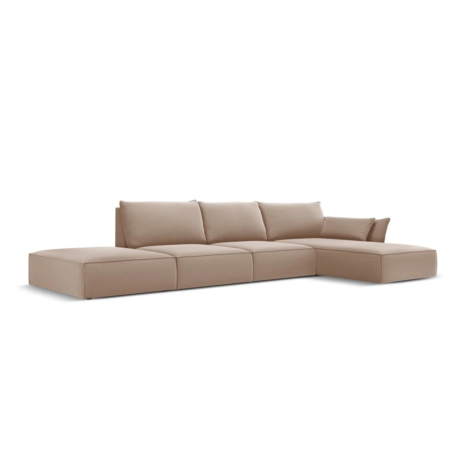Kaelle 5-Sitzer Ecksofa Rechts, mit Bezug aus Samt oder Chenille, 364x171 cm - Image 77