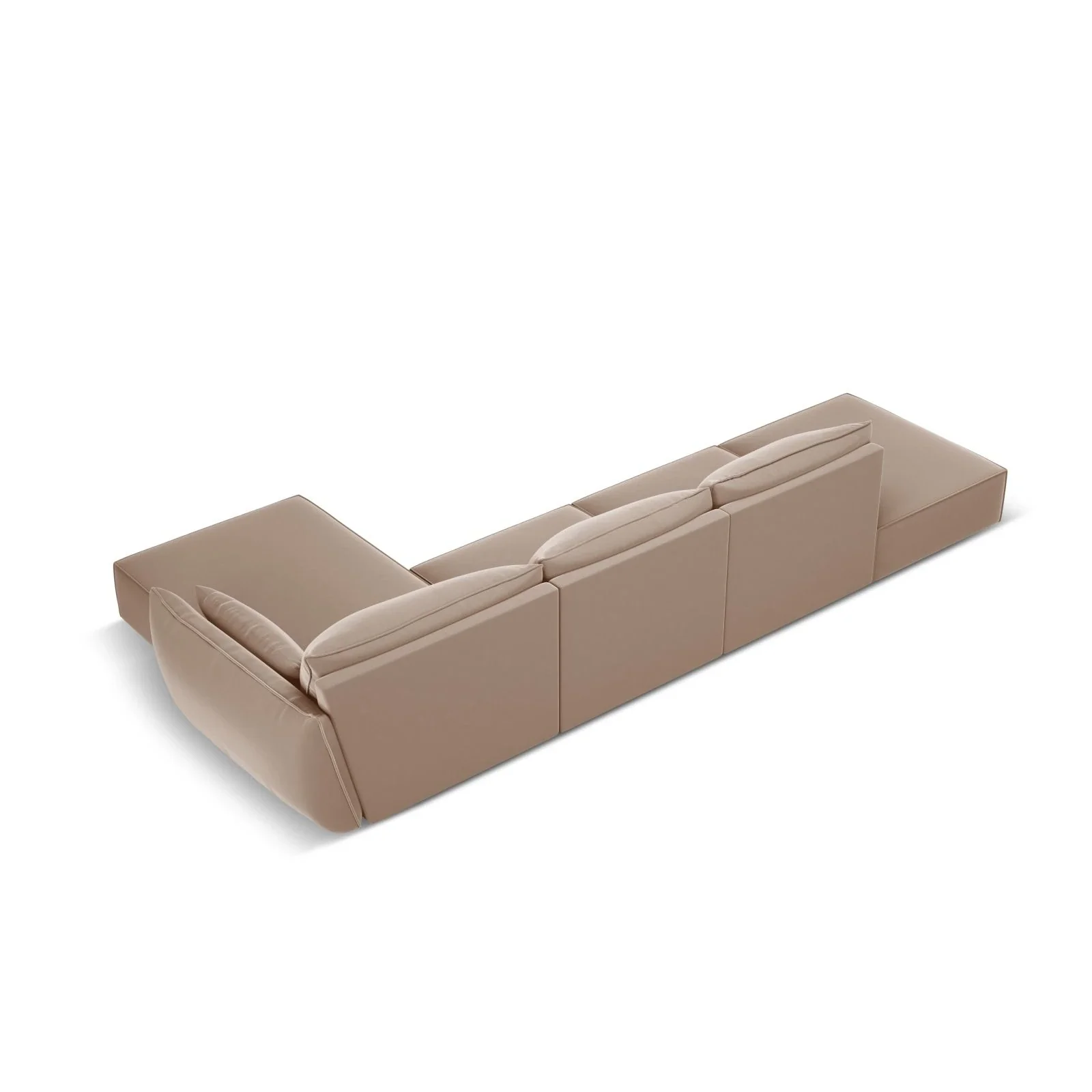 Kaelle 5-Sitzer Ecksofa Rechts, mit Bezug aus Samt oder Chenille, 364x171 cm - Image 78