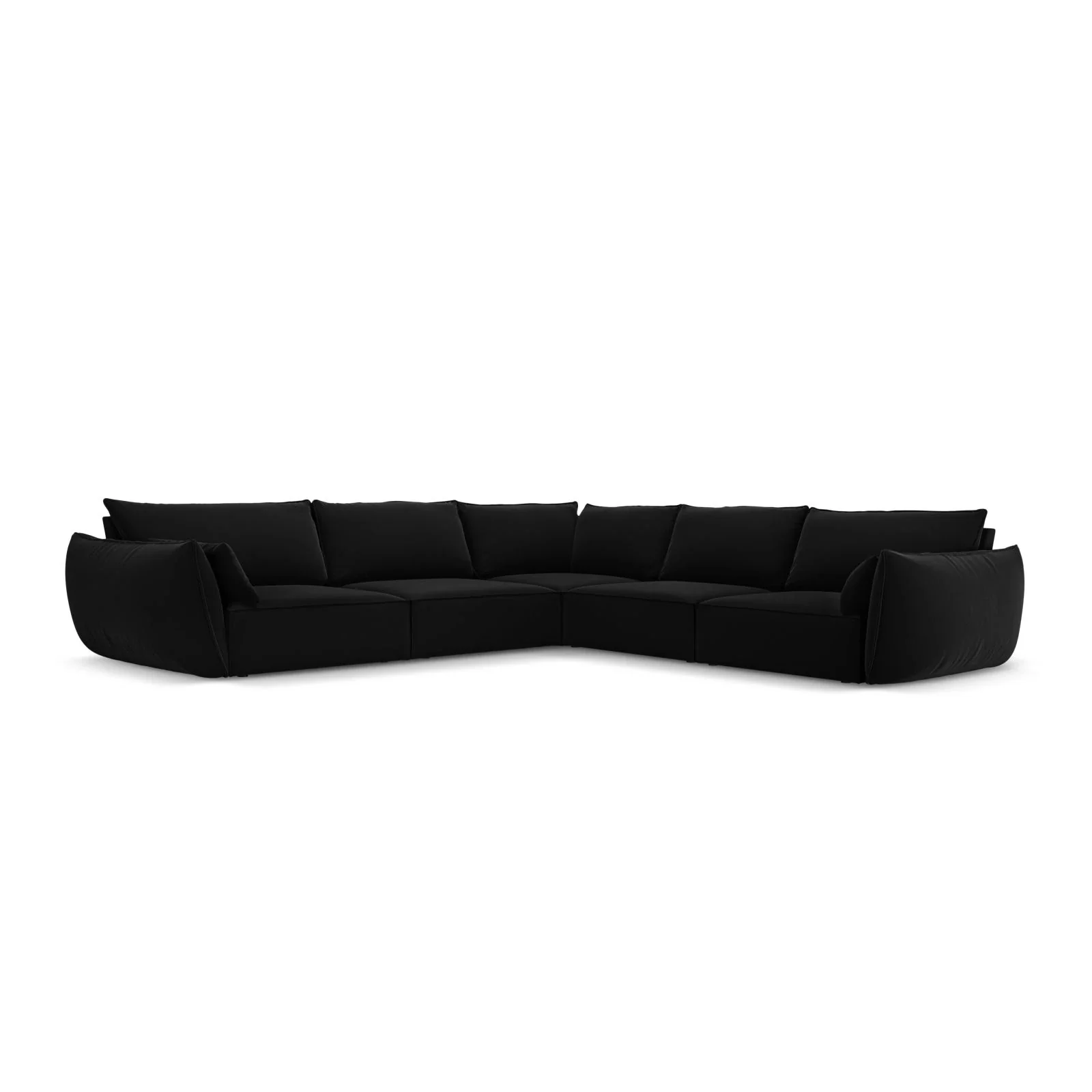 Kaelle 7-Sitzer Ecksofa symmetrisch, mit Bezug aus Samt oder Chenille, 286x286 cm - Image 71