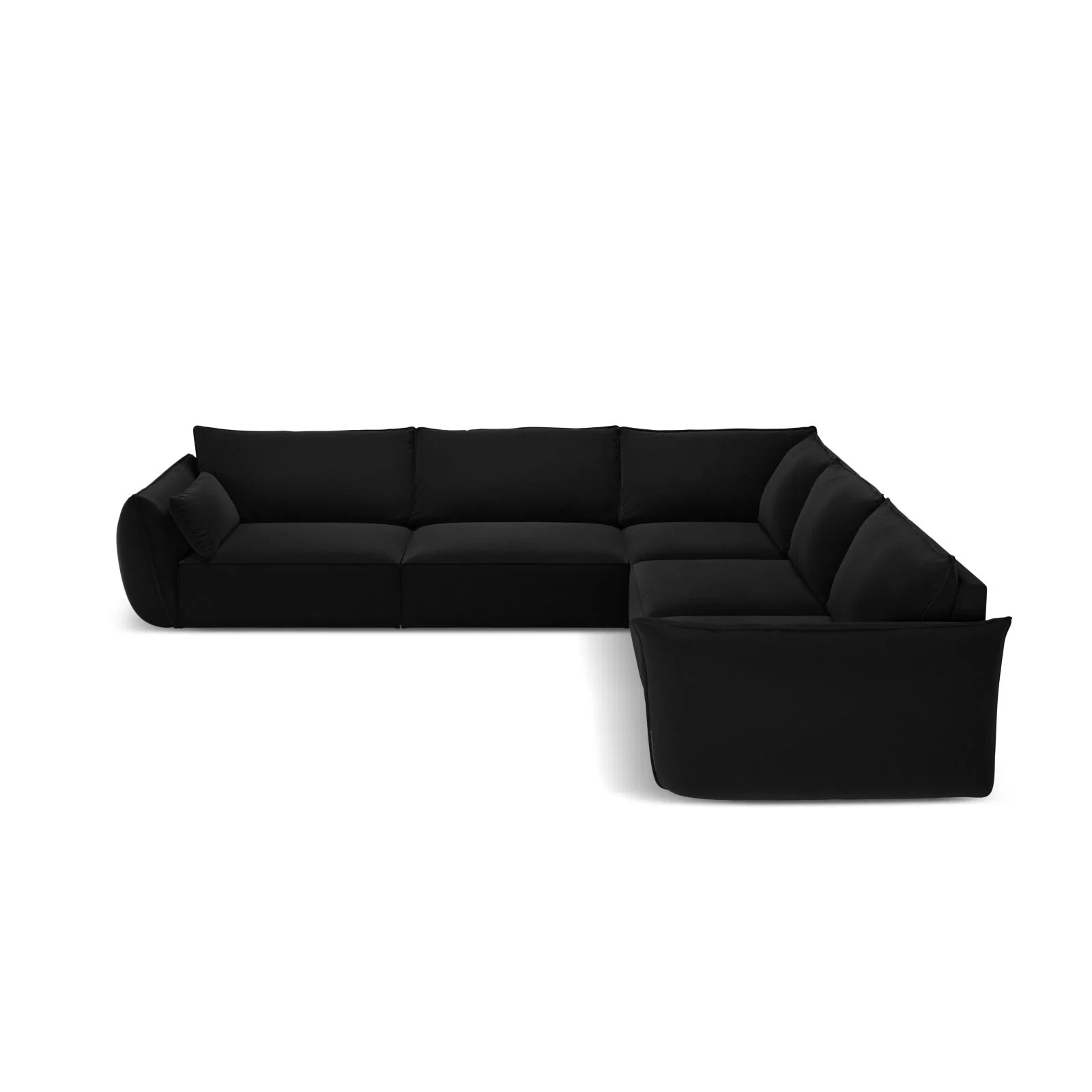 Kaelle 7-Sitzer Ecksofa symmetrisch, mit Bezug aus Samt oder Chenille, 286x286 cm - Image 73