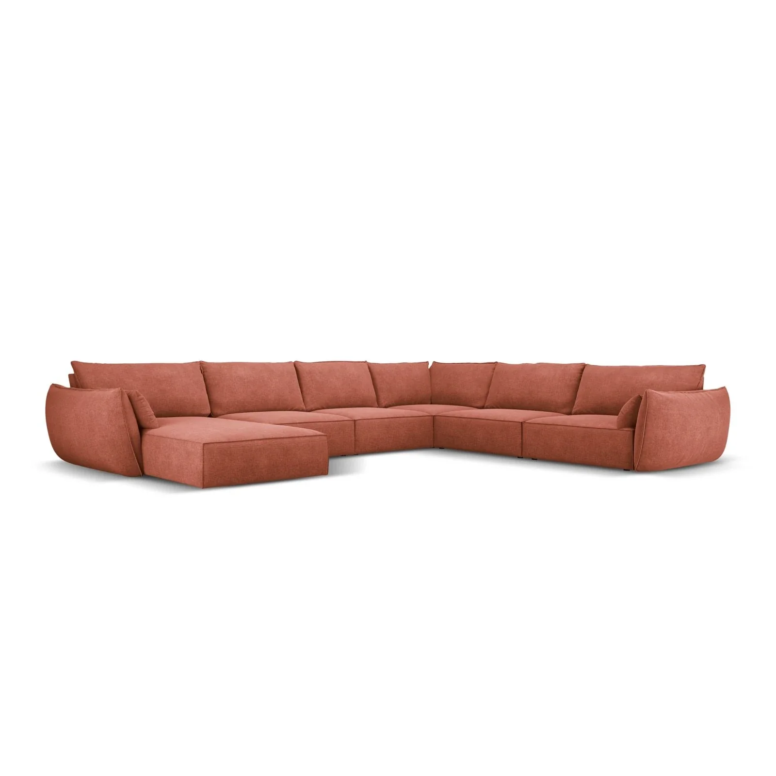 Kaelle 8-Sitzer Panorama-Sofa, Rechts, mit Bezug aus Samt oder Chenille, 384x284 cm - Image 16