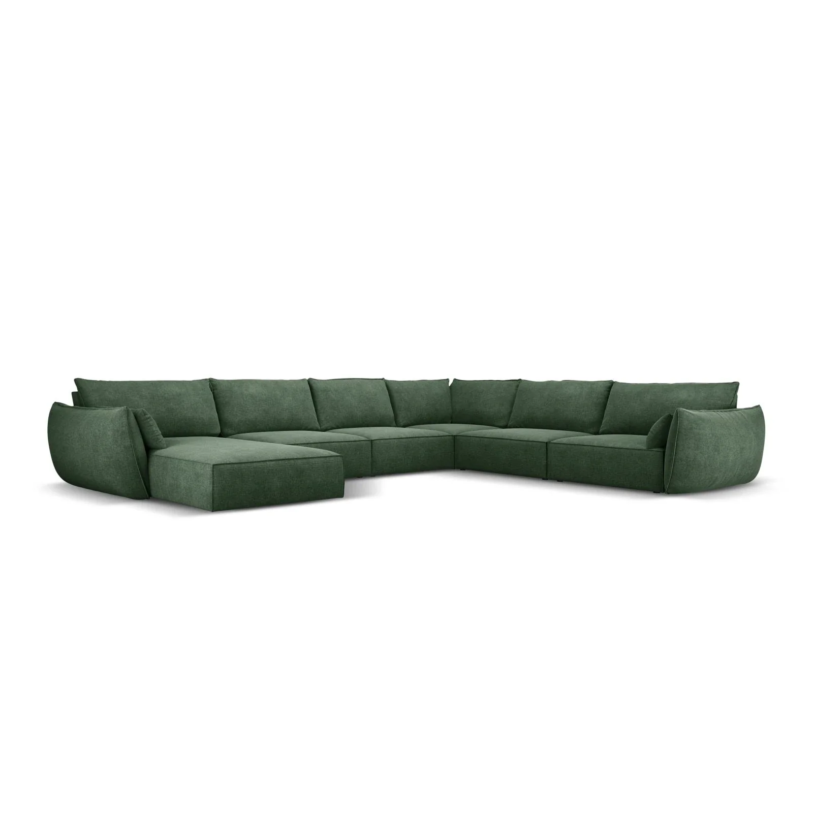 Kaelle 8-Sitzer Panorama-Sofa, Rechts, mit Bezug aus Samt oder Chenille, 384x284 cm - Image 21