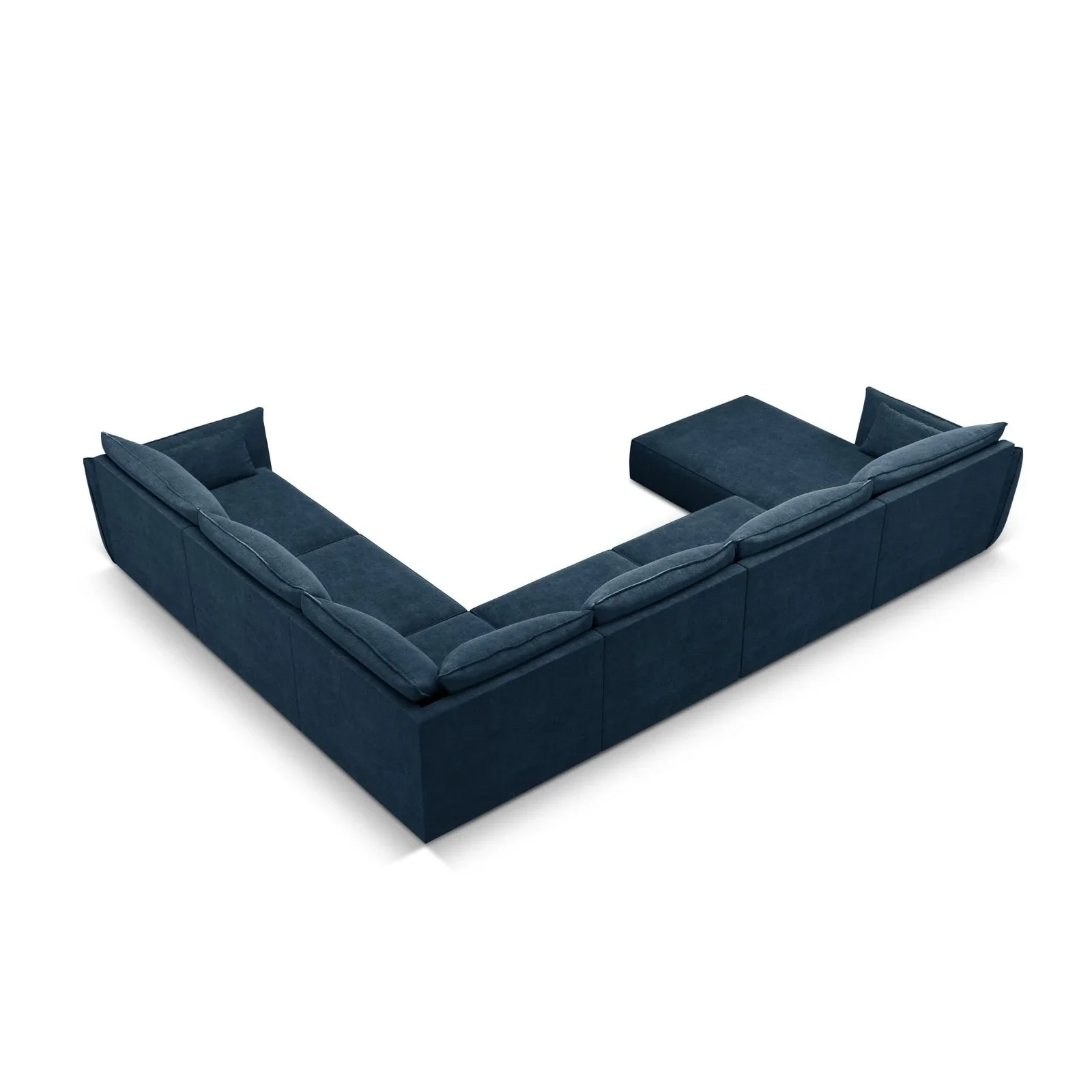 Kaelle 8-Sitzer Panorama-Sofa, Rechts, mit Bezug aus Samt oder Chenille, 384x284 cm - Image 29