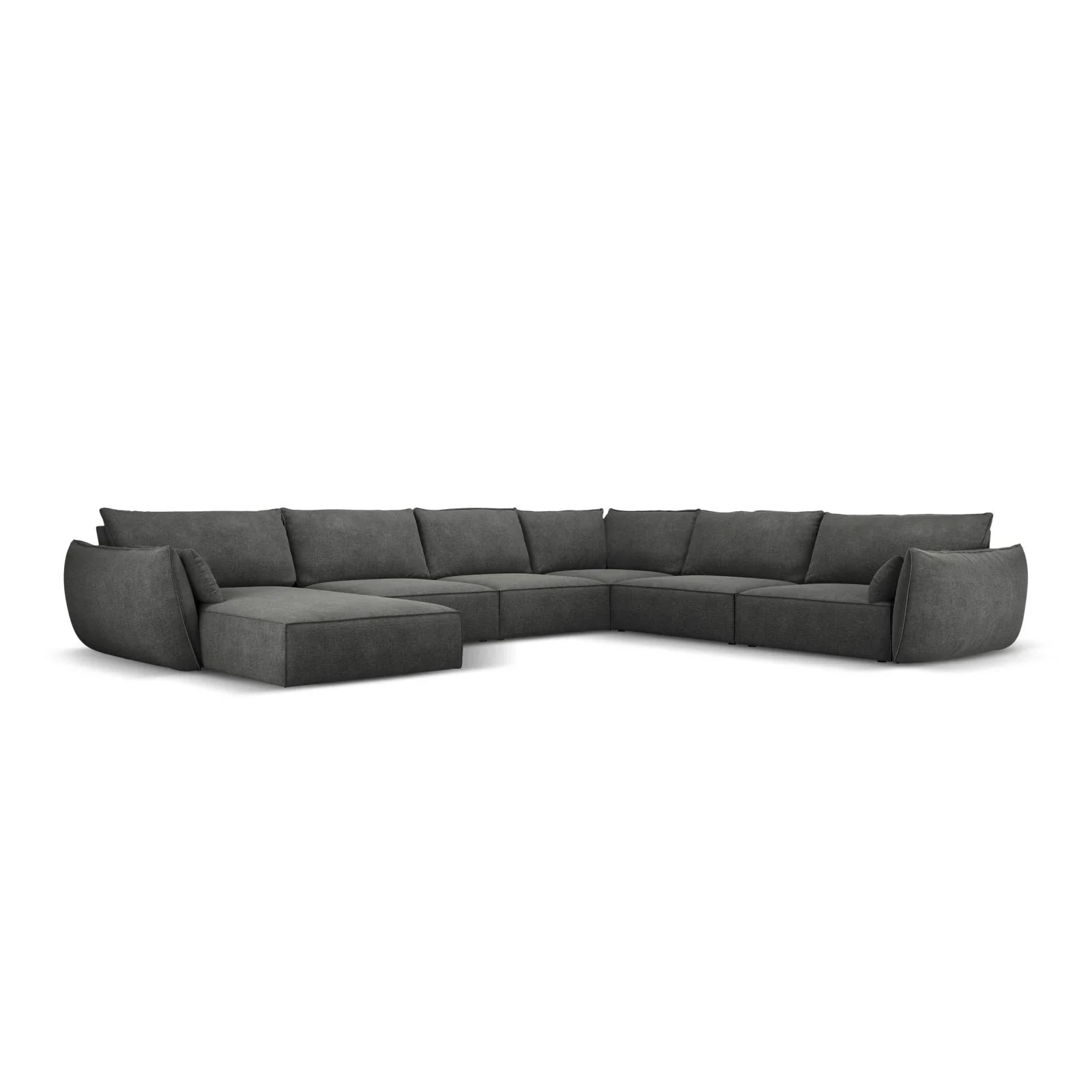 Kaelle 8-Sitzer Panorama-Sofa, Rechts, mit Bezug aus Samt oder Chenille, 384x284 cm - Image 36