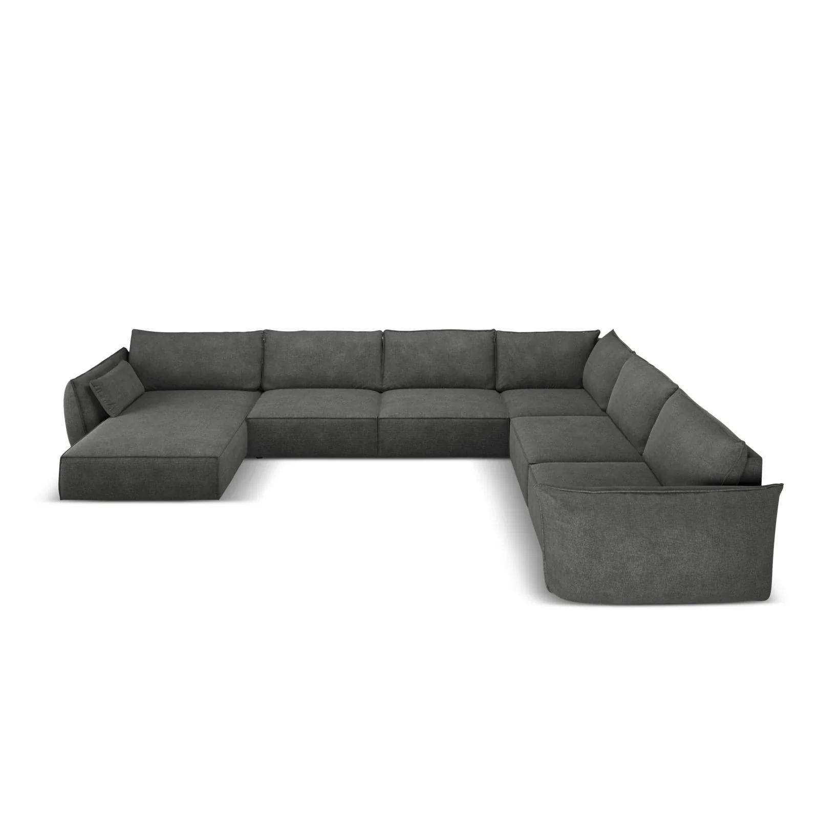Kaelle 8-Sitzer Panorama-Sofa, Rechts, mit Bezug aus Samt oder Chenille, 384x284 cm - Image 38
