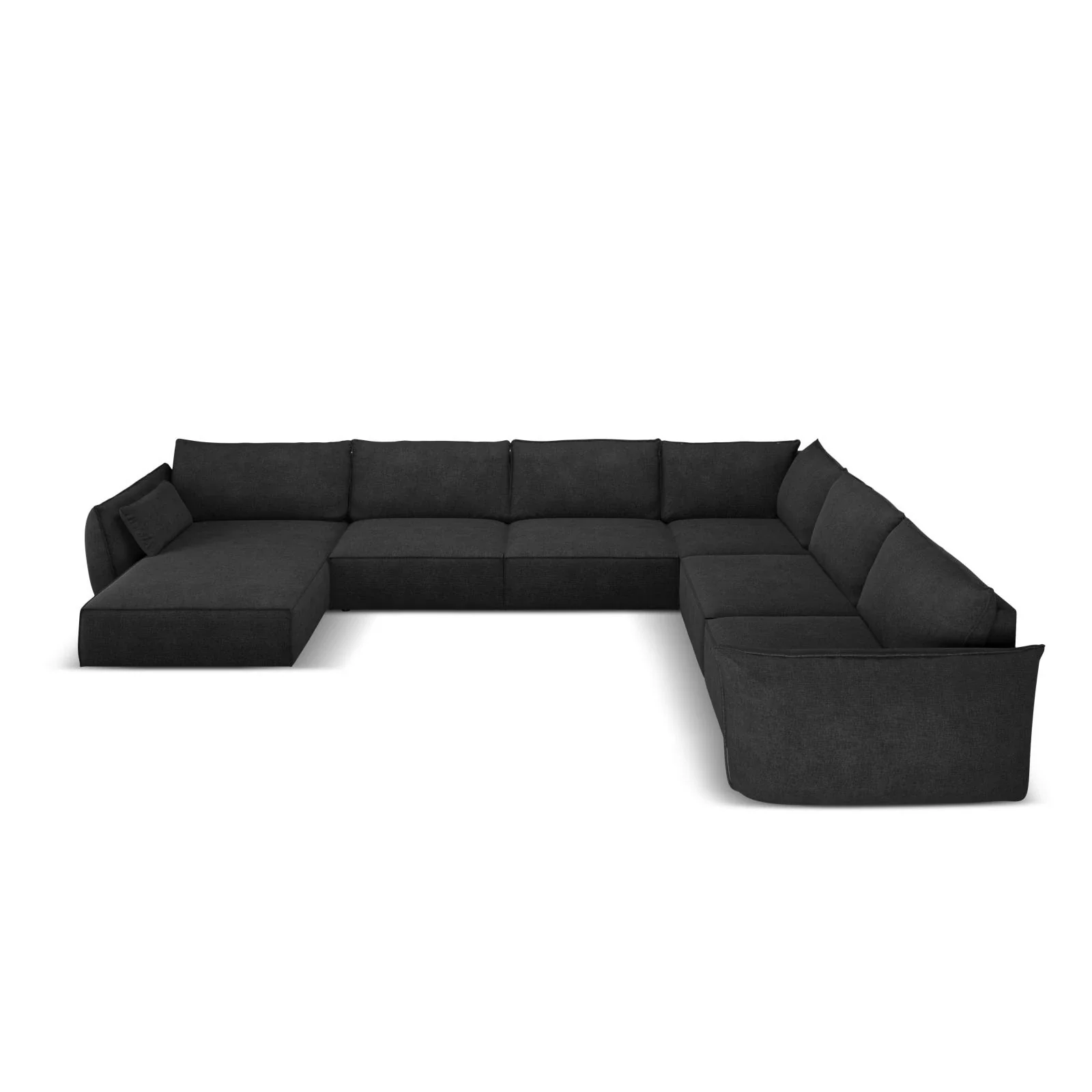 Kaelle 8-Sitzer Panorama-Sofa, Rechts, mit Bezug aus Samt oder Chenille, 384x284 cm - Image 43