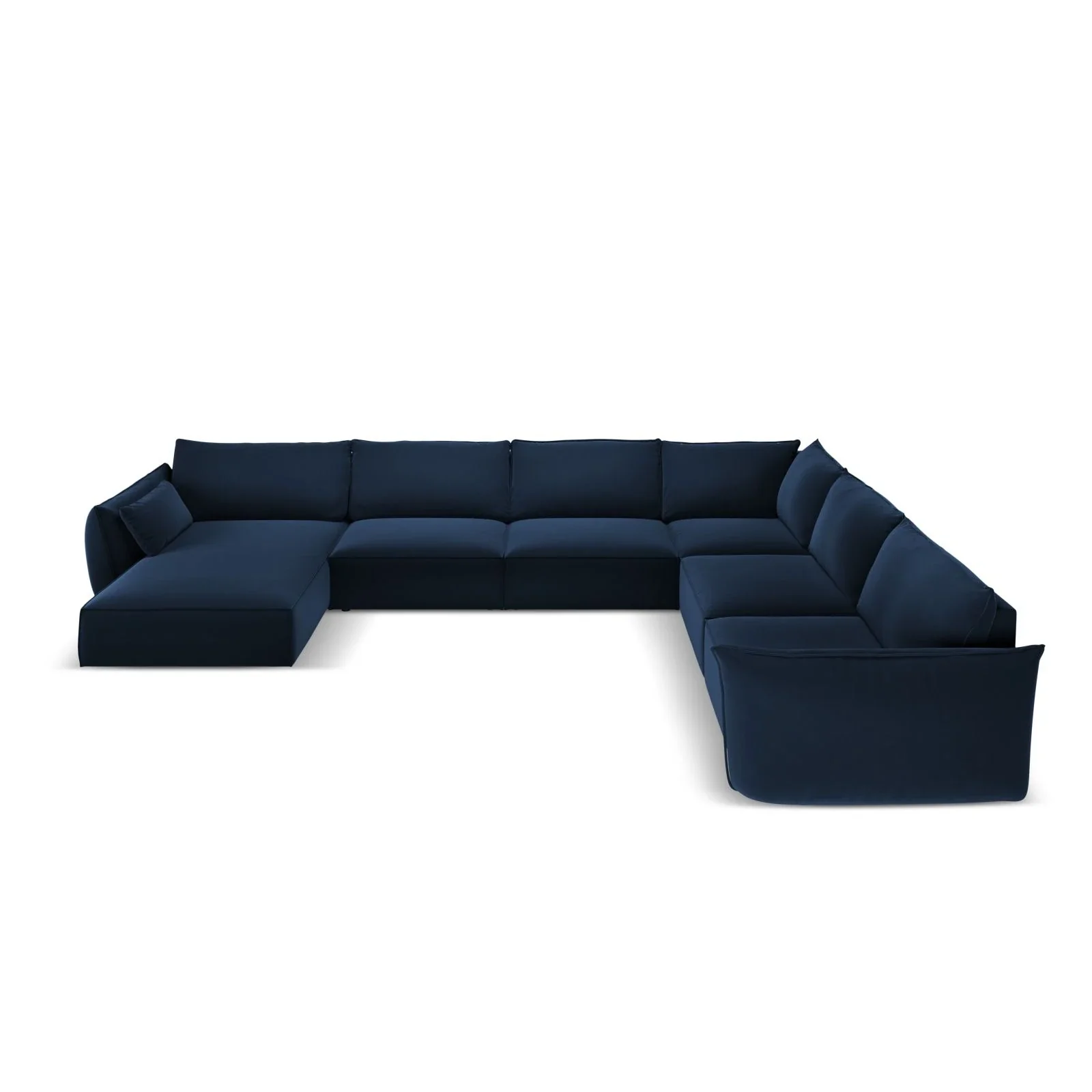 Kaelle 8-Sitzer Panorama-Sofa, Rechts, mit Bezug aus Samt oder Chenille, 384x284 cm - Image 53