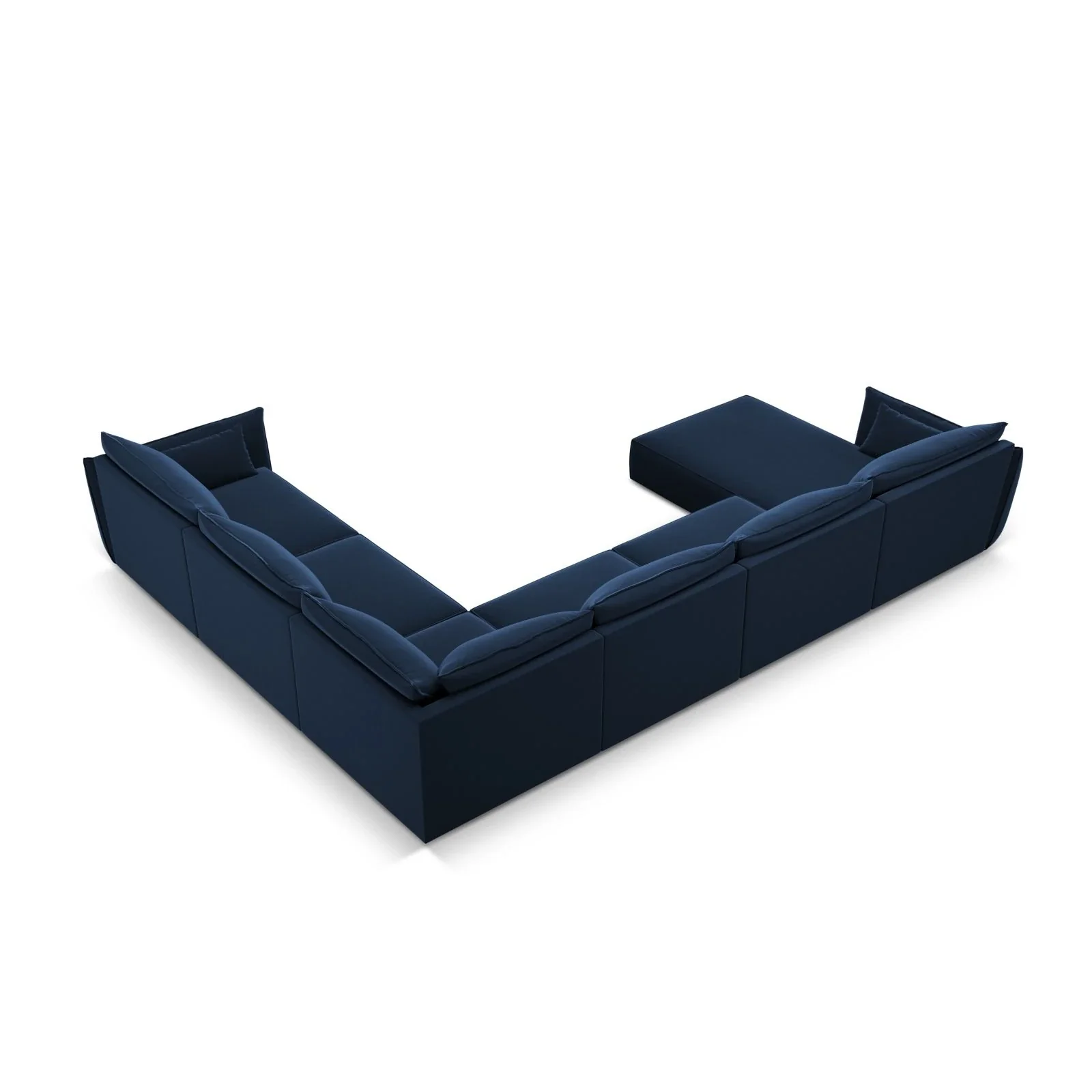 Kaelle 8-Sitzer Panorama-Sofa, Rechts, mit Bezug aus Samt oder Chenille, 384x284 cm - Image 54