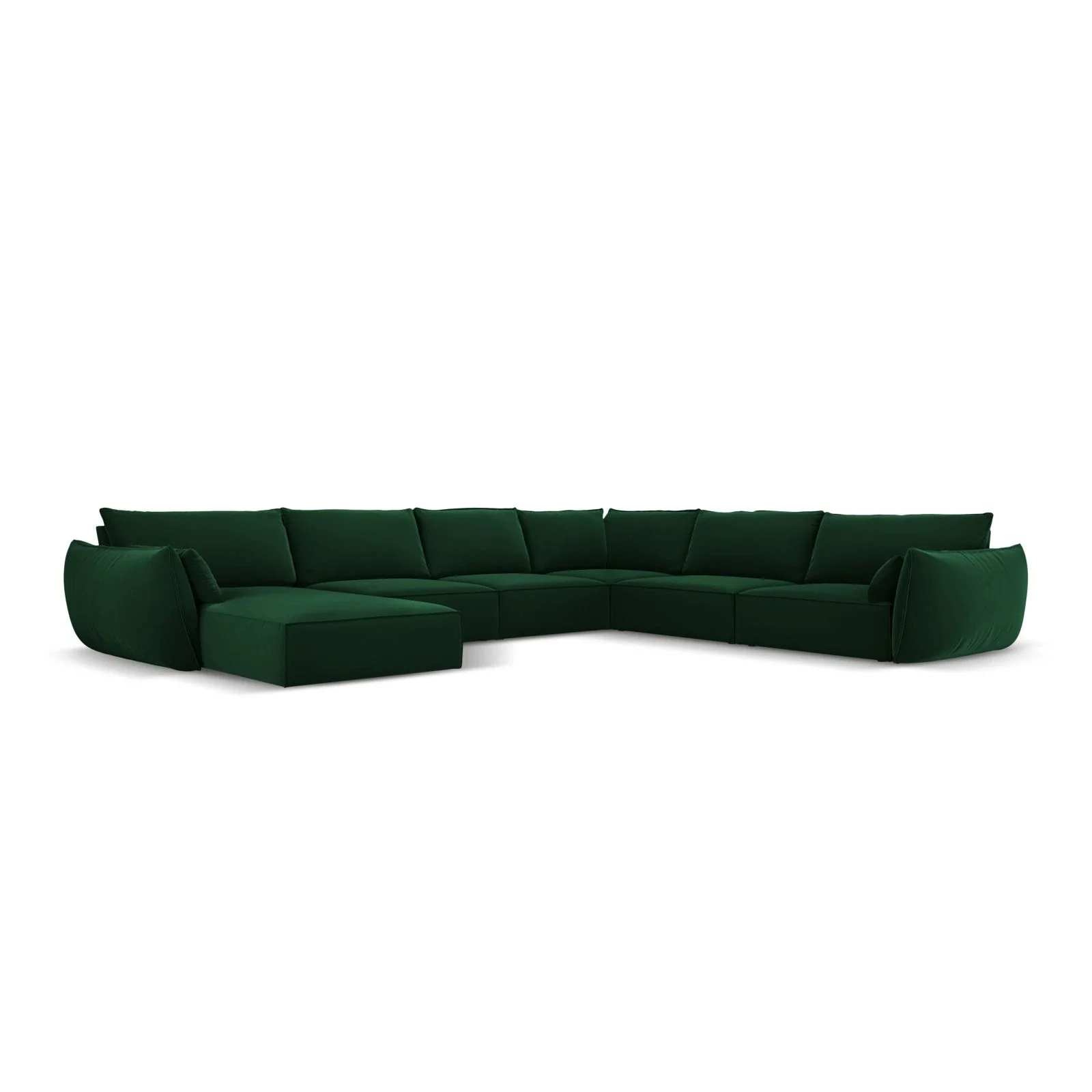 Kaelle 8-Sitzer Panorama-Sofa, Rechts, mit Bezug aus Samt oder Chenille, 384x284 cm - Image 56