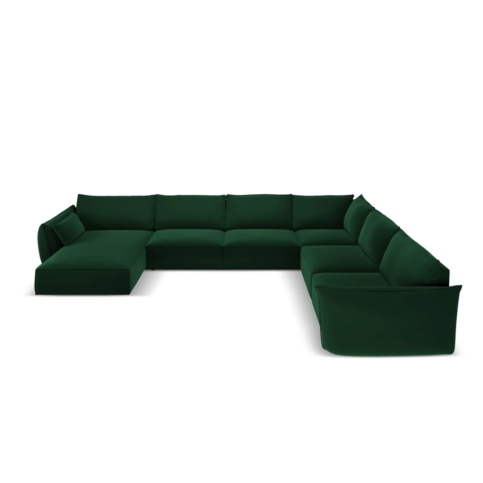 Kaelle 8-Sitzer Panorama-Sofa, Rechts, mit Bezug aus Samt oder Chenille, 384x284 cm - Image 58