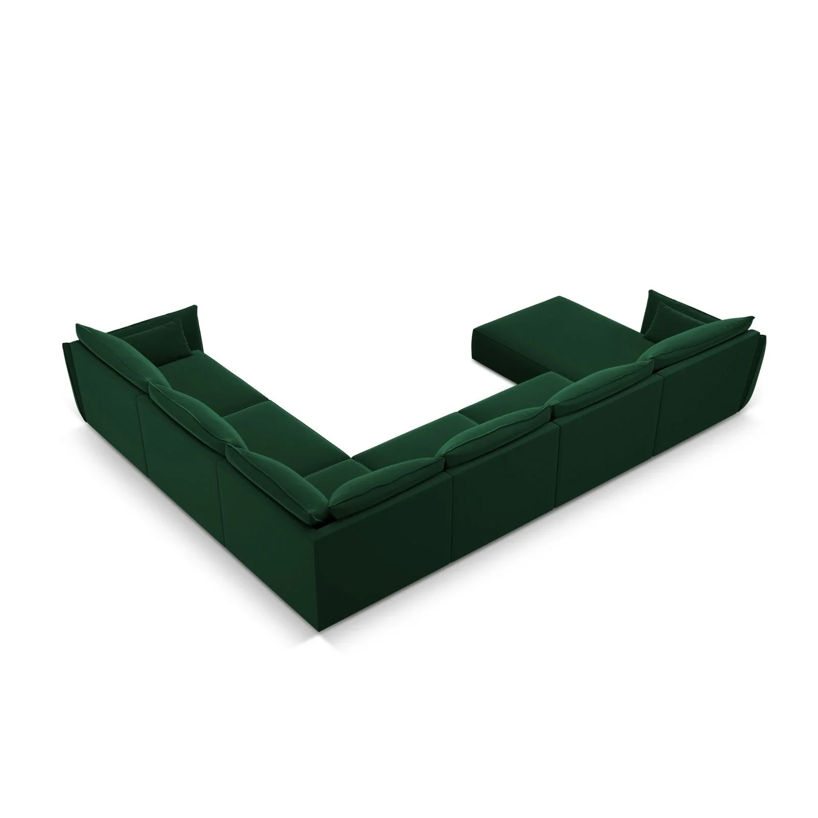 Kaelle 8-Sitzer Panorama-Sofa, Rechts, mit Bezug aus Samt oder Chenille, 384x284 cm - Image 59