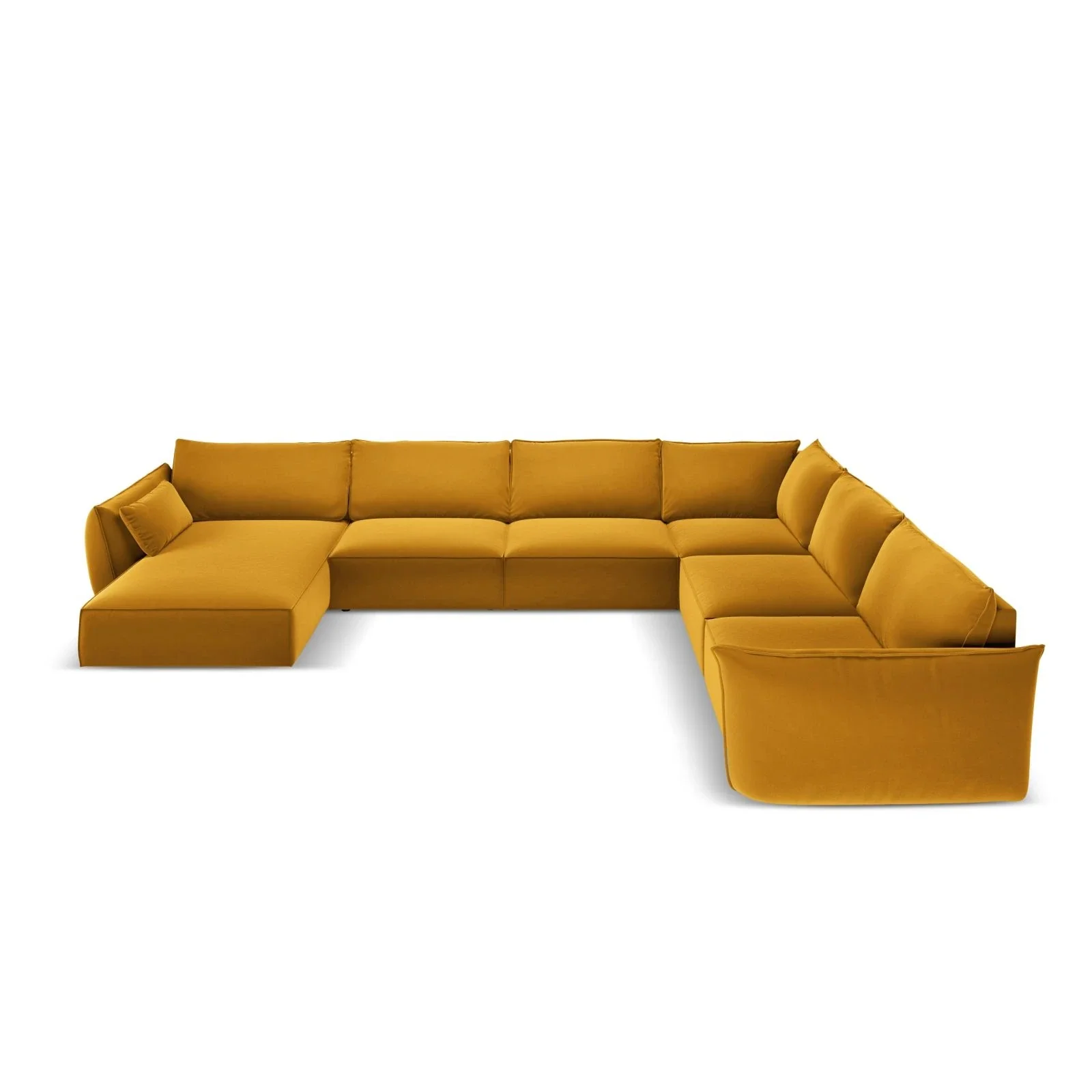 Kaelle 8-Sitzer Panorama-Sofa, Rechts, mit Bezug aus Samt oder Chenille, 384x284 cm - Image 63