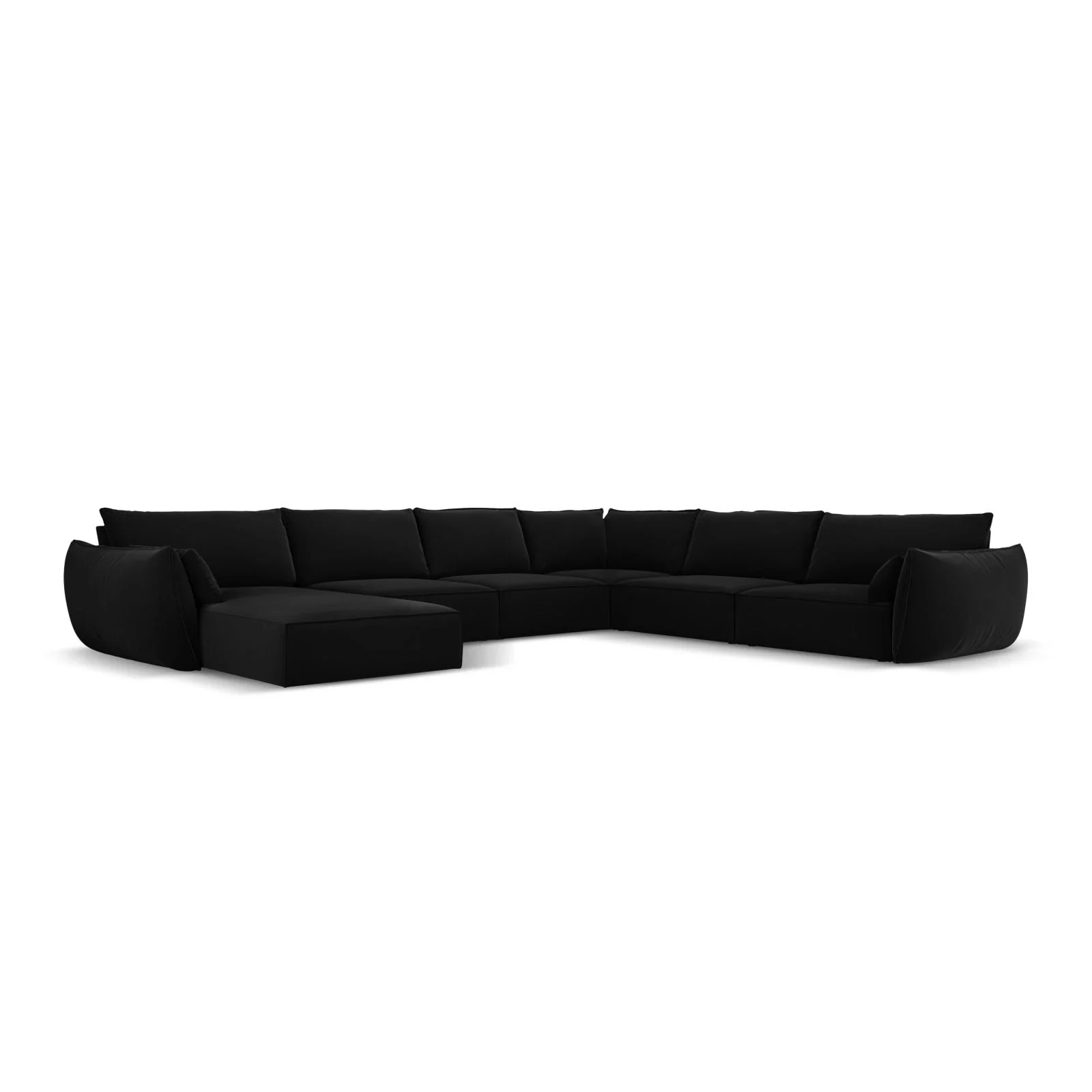 Kaelle 8-Sitzer Panorama-Sofa, Rechts, mit Bezug aus Samt oder Chenille, 384x284 cm - Image 71