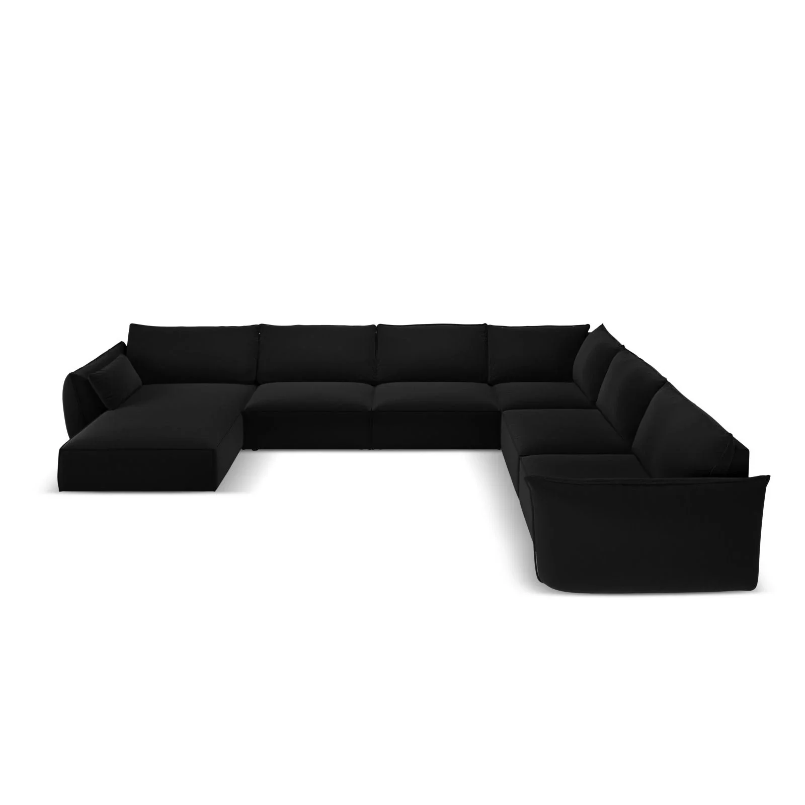 Kaelle 8-Sitzer Panorama-Sofa, Rechts, mit Bezug aus Samt oder Chenille, 384x284 cm - Image 73