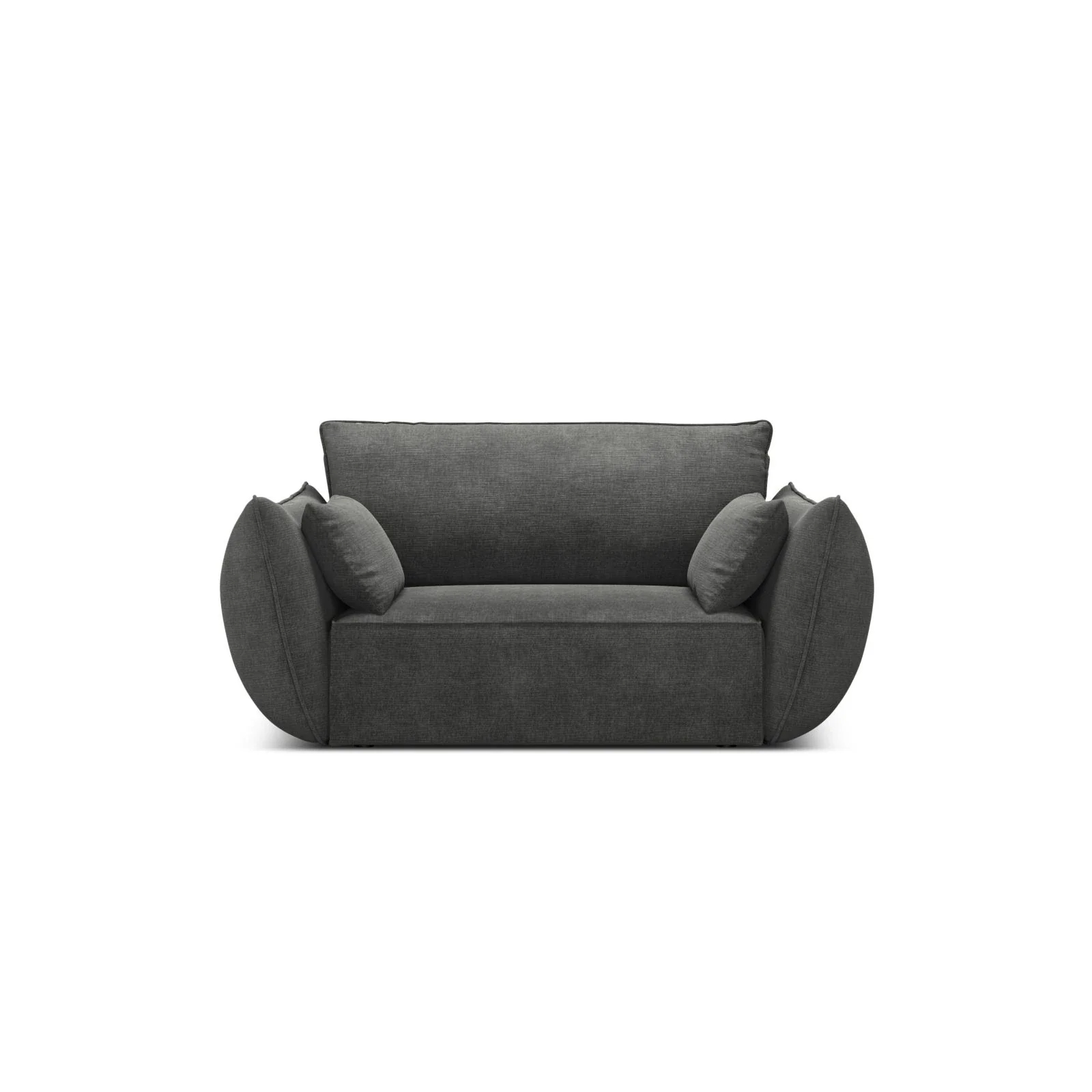 Kaelle Sessel mit Bezug in Samt oder Chenille, 128x110 cm - Image 36