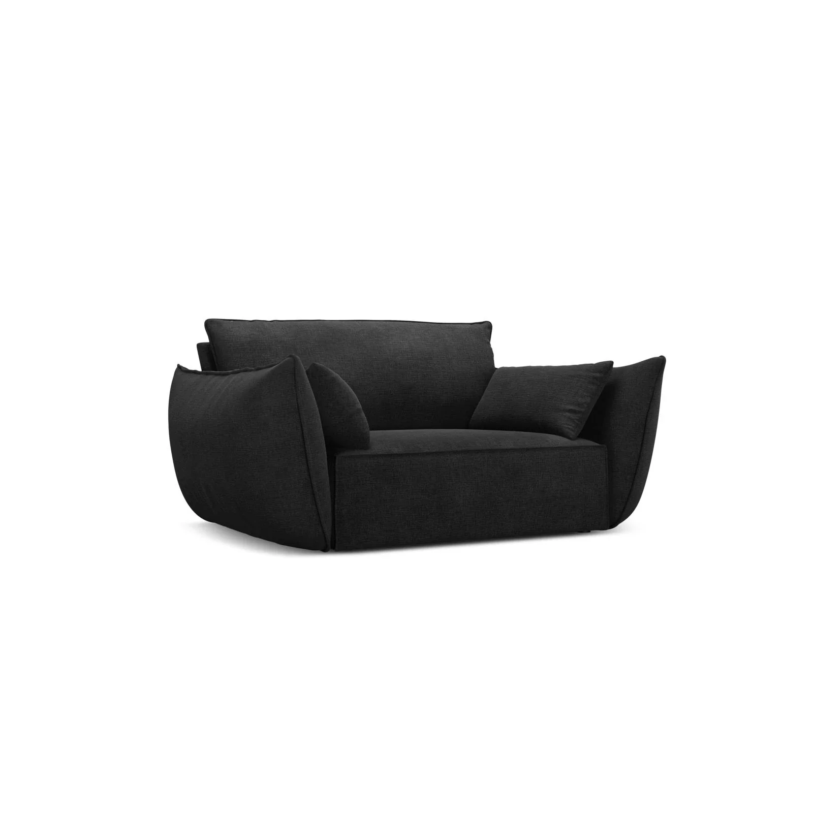 Kaelle Sessel mit Bezug in Samt oder Chenille, 128x110 cm - Image 42