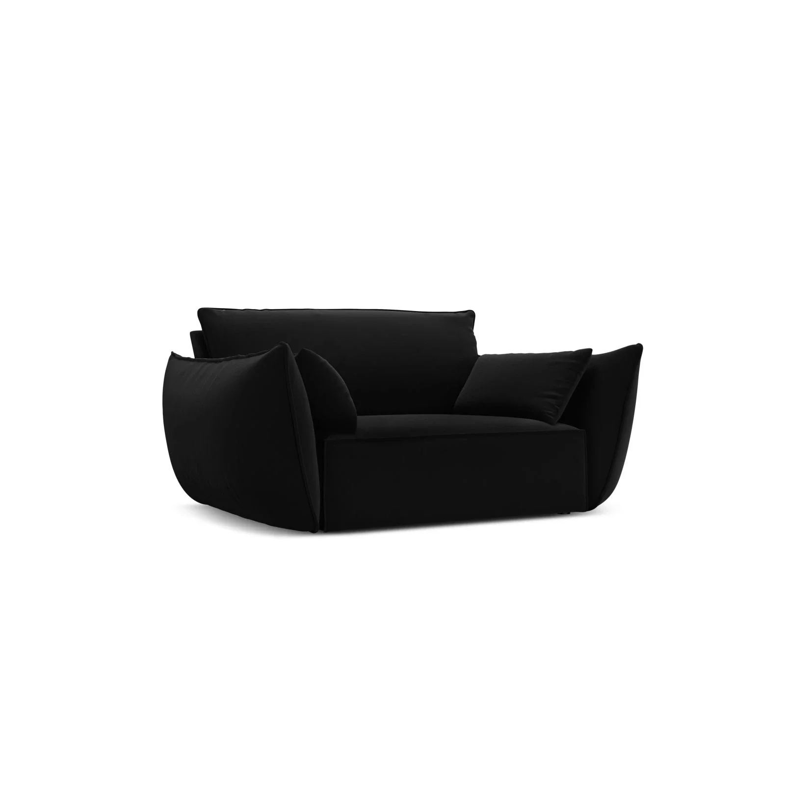 Kaelle Sessel mit Bezug in Samt oder Chenille, 128x110 cm - Image 72
