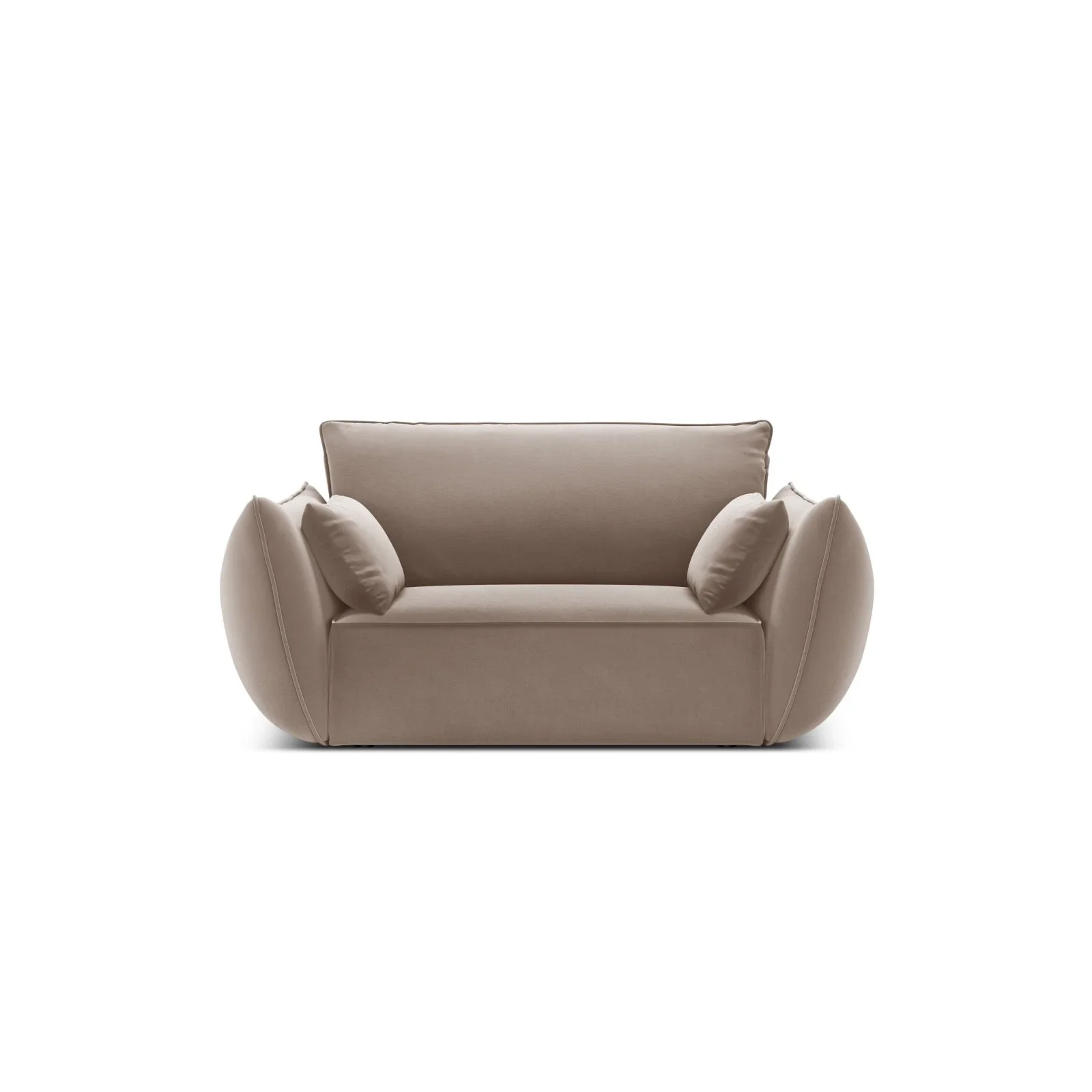 Kaelle Sessel mit Bezug in Samt oder Chenille, 128x110 cm - Image 81