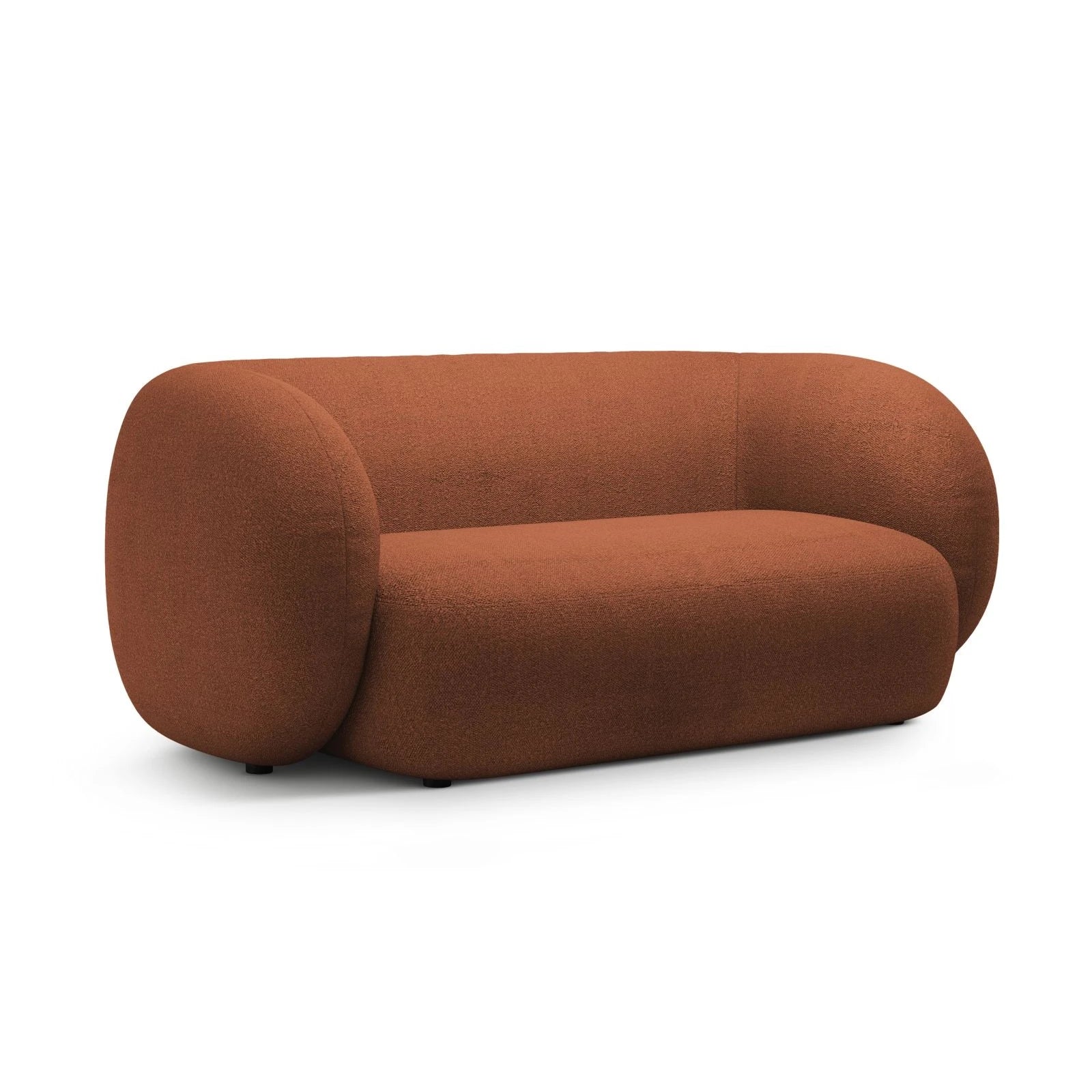 Kate 2-Sitzer Sofa in Samt, Strukturstoff oder Boucle, 183x99 cm - Image 10