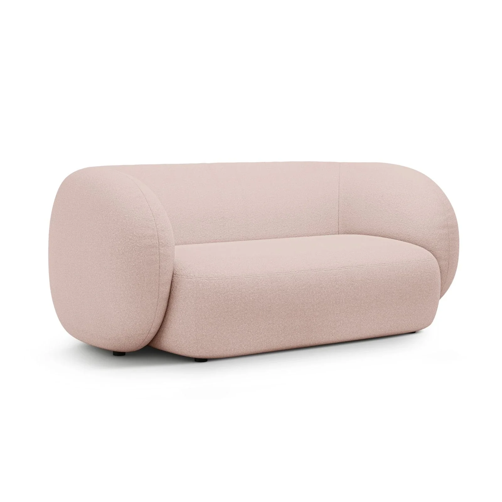 Kate 2-Sitzer Sofa in Samt, Strukturstoff oder Boucle, 183x99 cm - Image 14