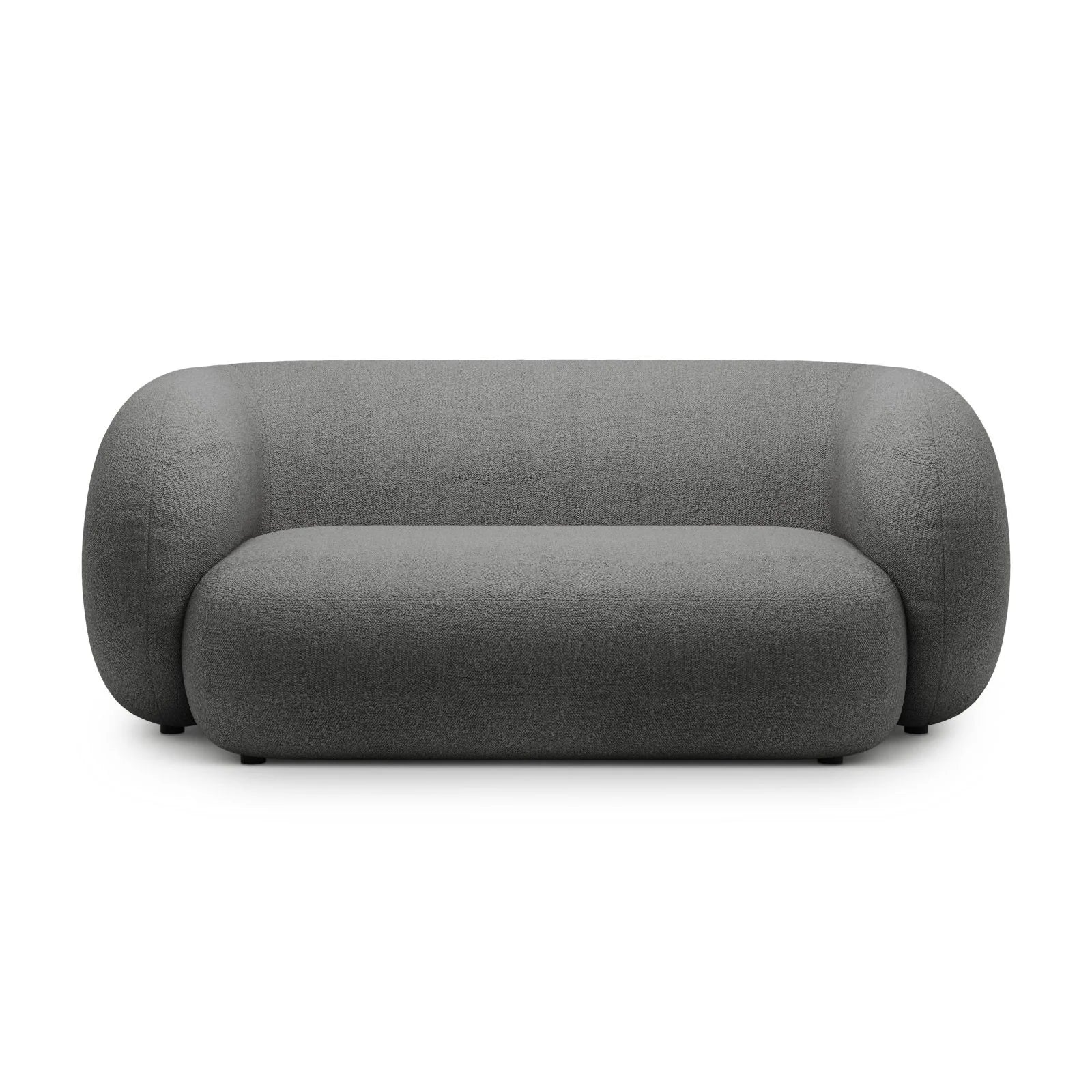 Kate 2-Sitzer Sofa in Samt, Strukturstoff oder Boucle, 183x99 cm - Image 17