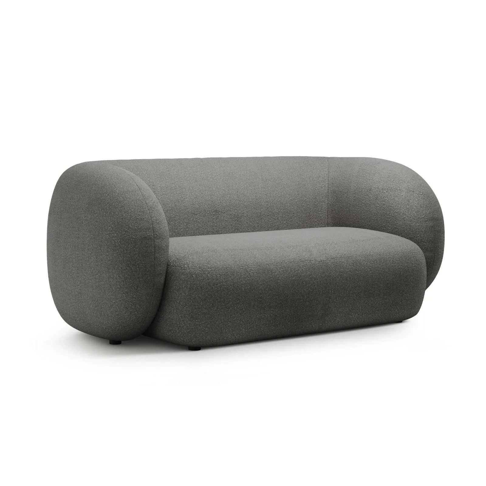 Kate 2-Sitzer Sofa in Samt, Strukturstoff oder Boucle, 183x99 cm - Image 18