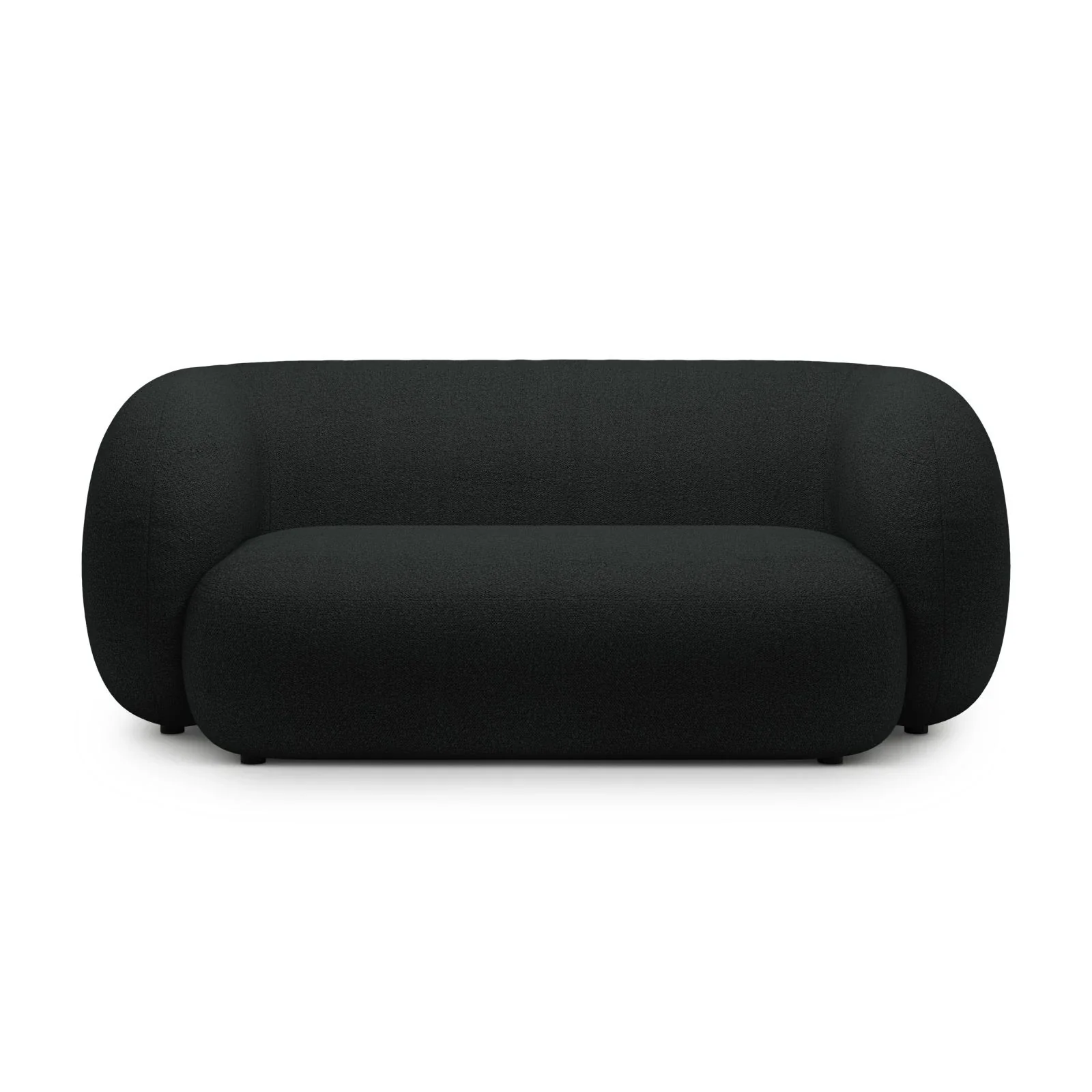 Kate 2-Sitzer Sofa in Samt, Strukturstoff oder Boucle, 183x99 cm - Image 21