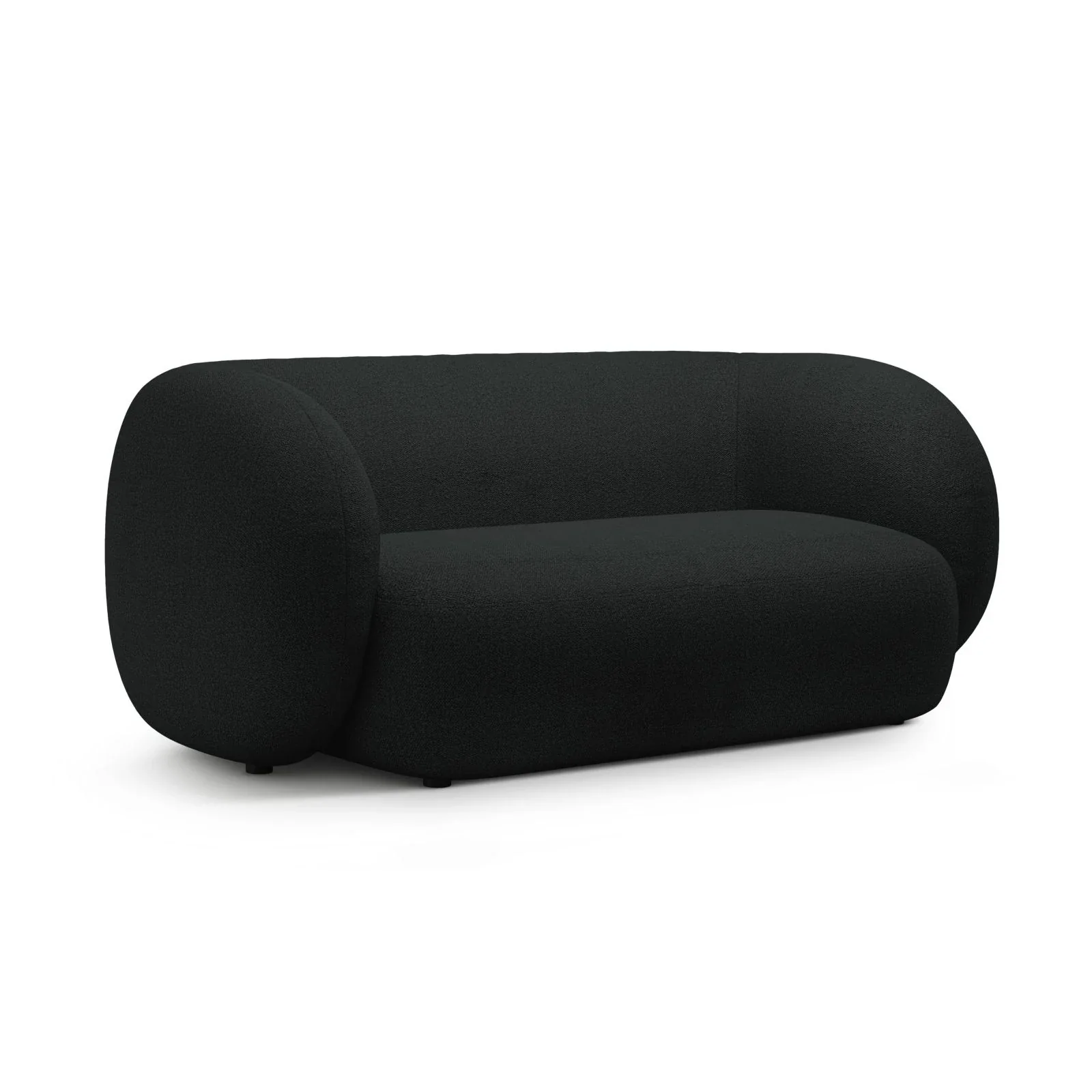 Kate 2-Sitzer Sofa in Samt, Strukturstoff oder Boucle, 183x99 cm - Image 22