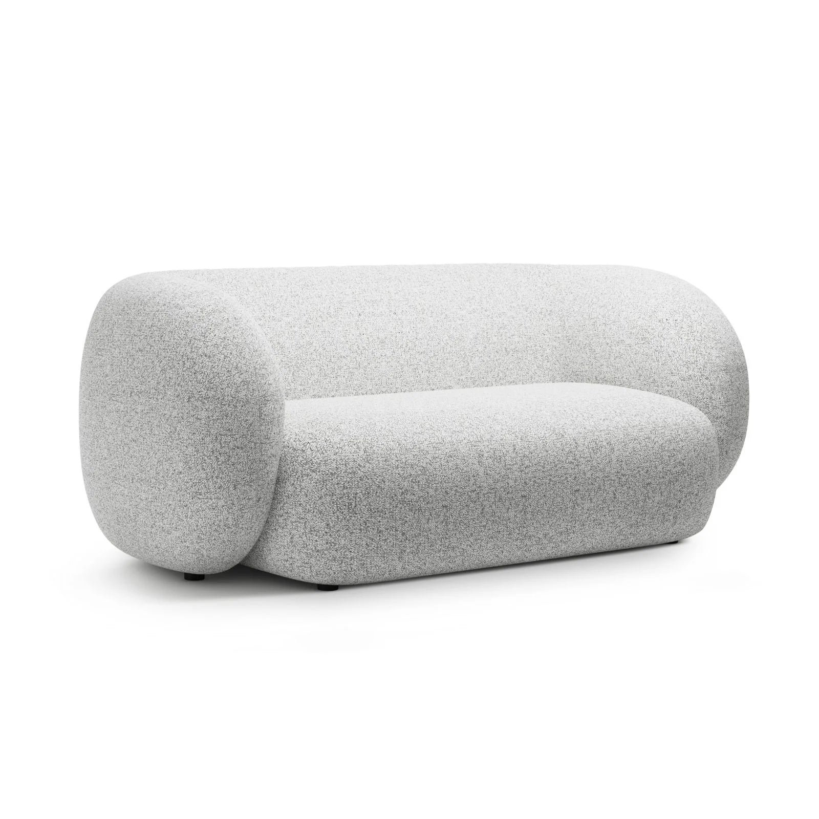 Kate 2-Sitzer Sofa in Samt, Strukturstoff oder Boucle, 183x99 cm - Image 34