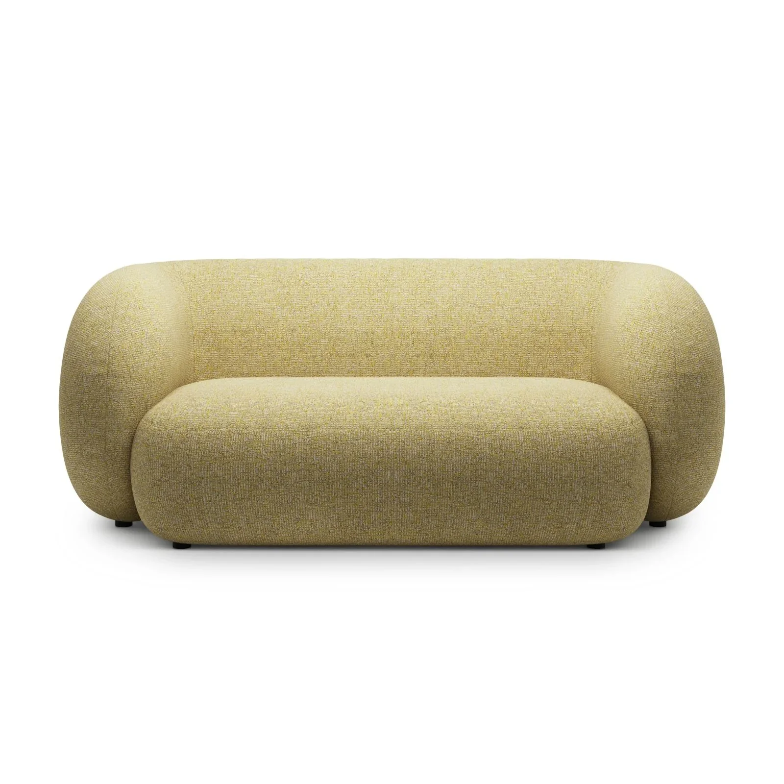 Kate 2-Sitzer Sofa in Samt, Strukturstoff oder Boucle, 183x99 cm - Image 37