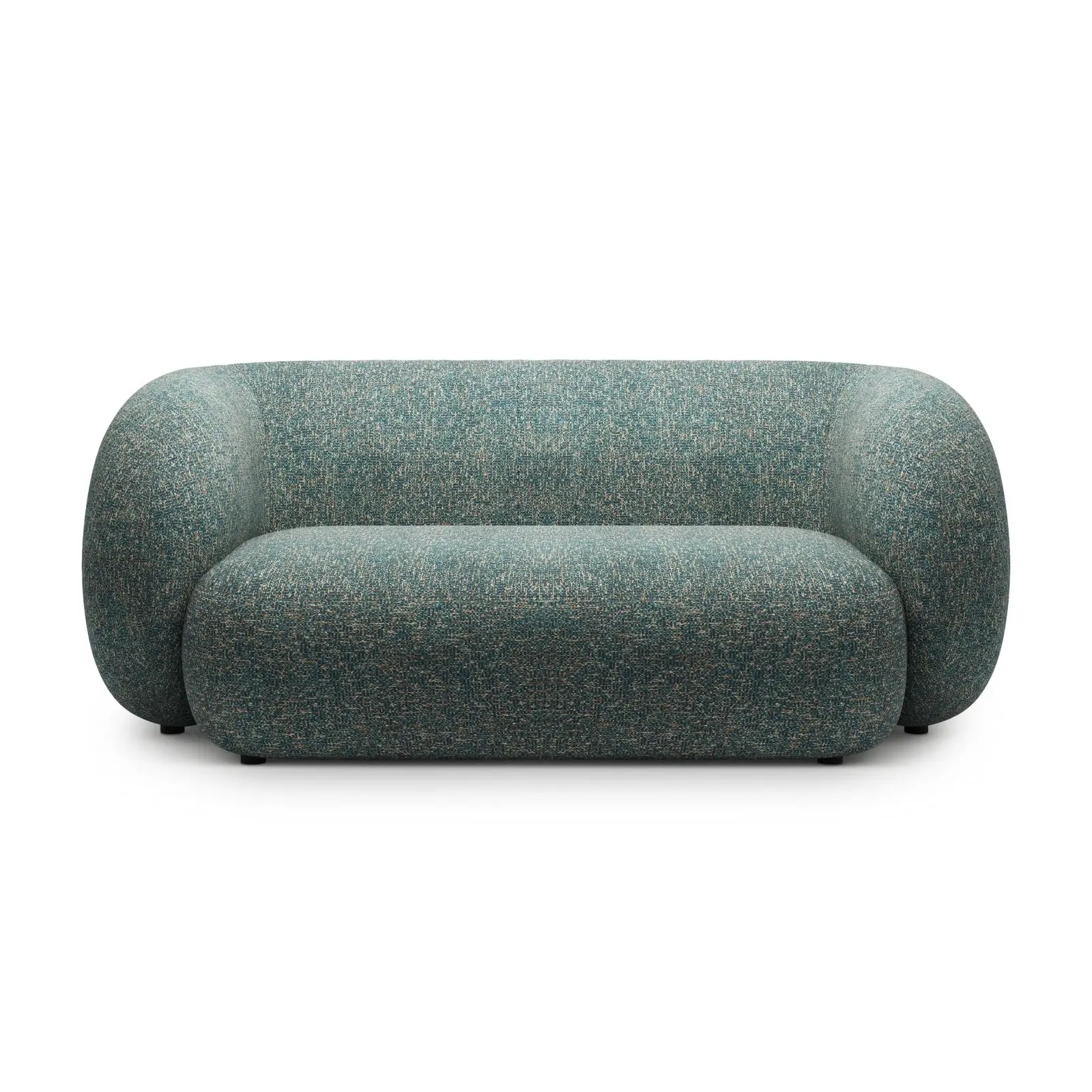 Kate 2-Sitzer Sofa in Samt, Strukturstoff oder Boucle, 183x99 cm - Image 45