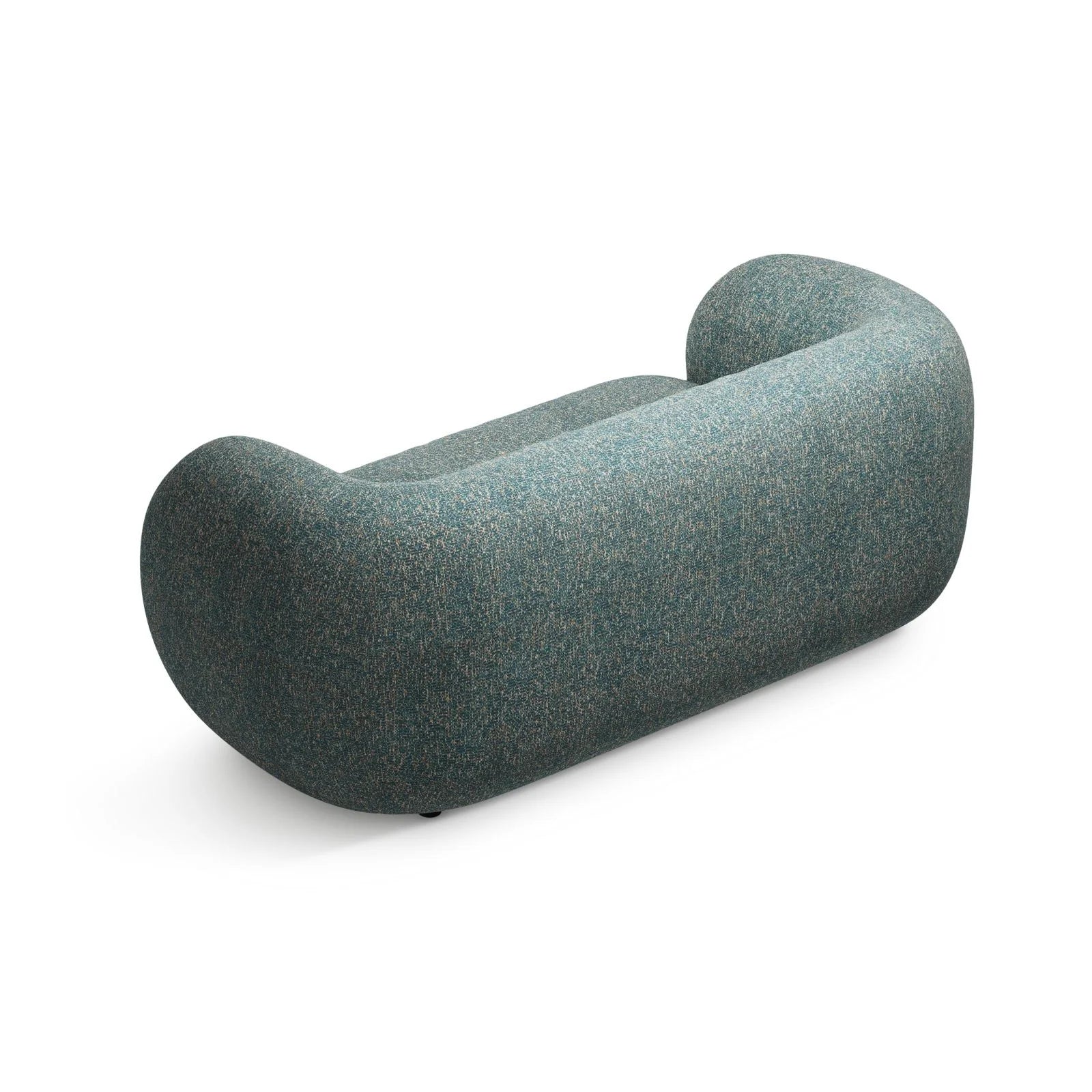 Kate 2-Sitzer Sofa in Samt, Strukturstoff oder Boucle, 183x99 cm - Image 47