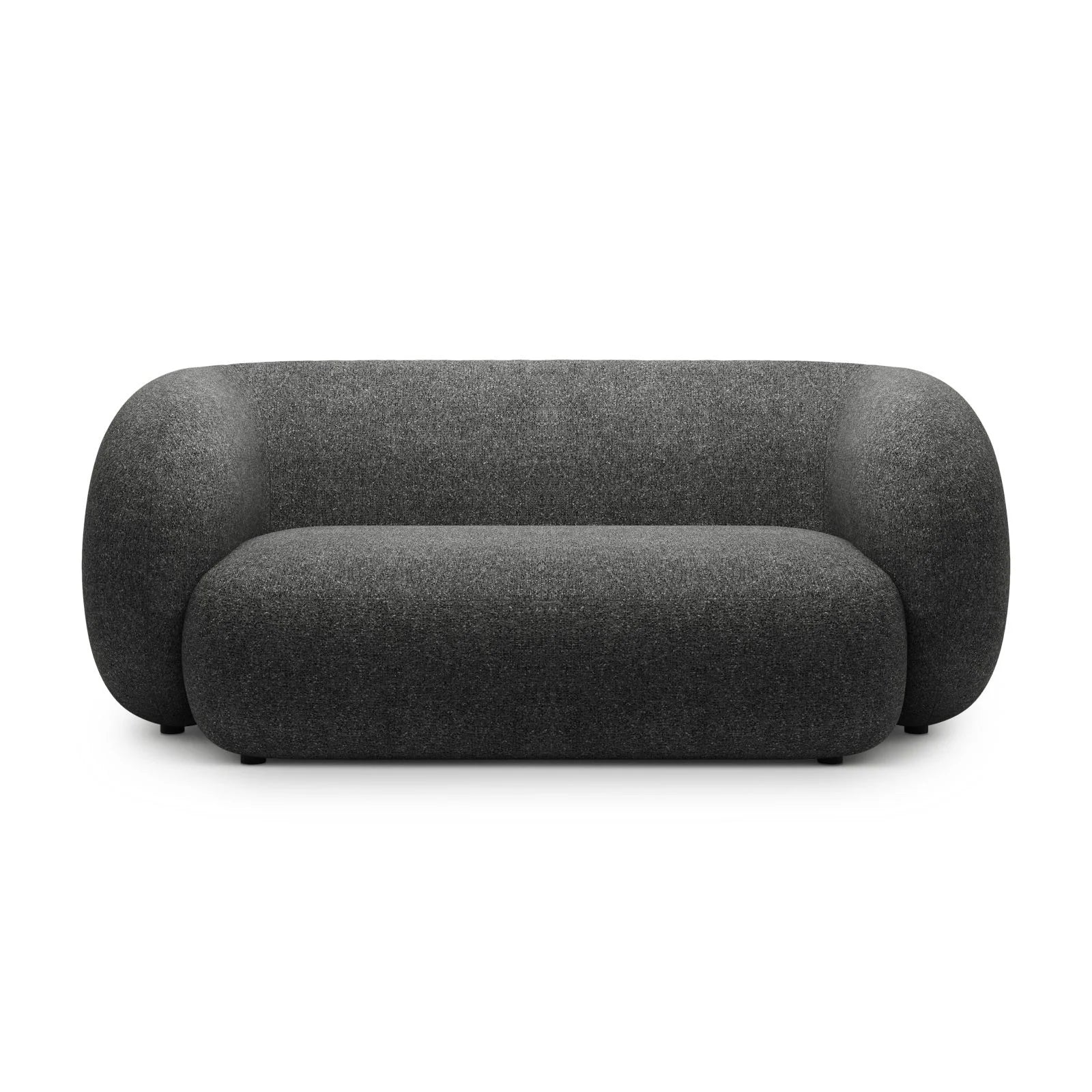 Kate 2-Sitzer Sofa in Samt, Strukturstoff oder Boucle, 183x99 cm - Image 49