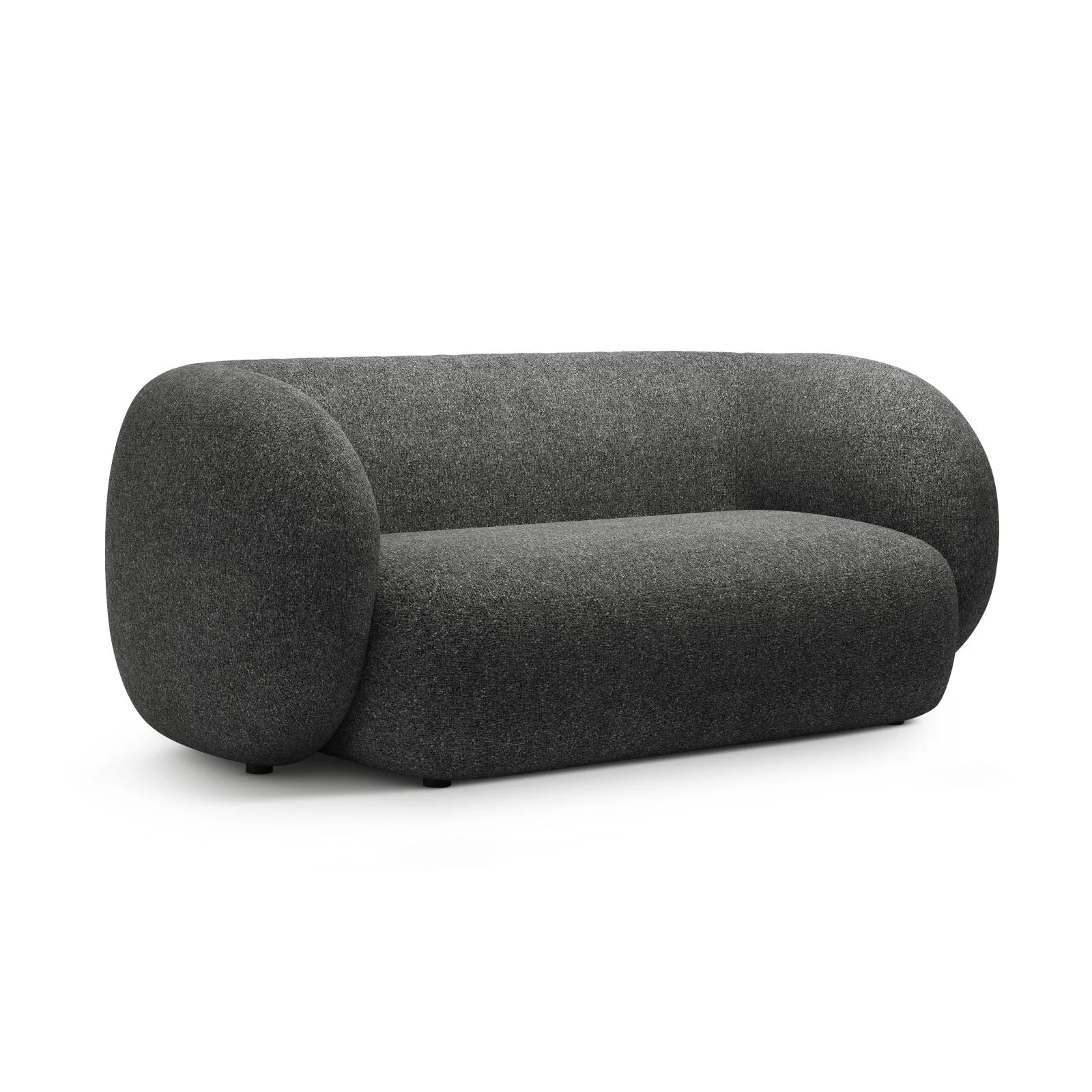 Kate 2-Sitzer Sofa in Samt, Strukturstoff oder Boucle, 183x99 cm - Image 50