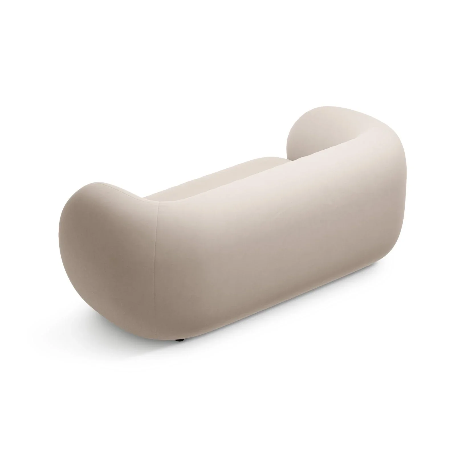 Kate 2-Sitzer Sofa in Samt, Strukturstoff oder Boucle, 183x99 cm - Image 55
