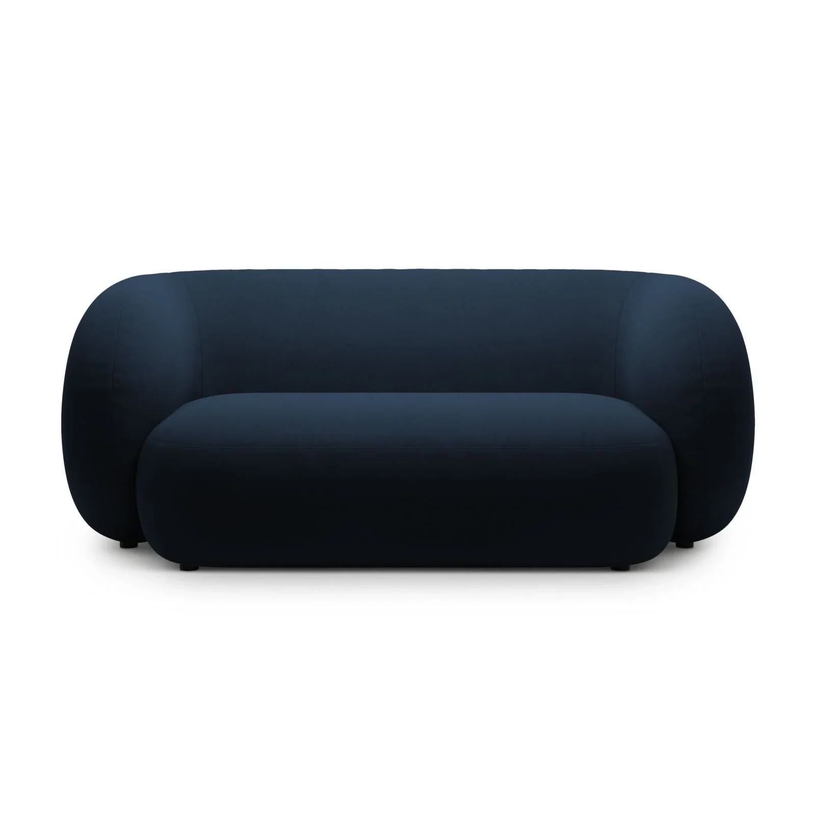 Kate 2-Sitzer Sofa in Samt, Strukturstoff oder Boucle, 183x99 cm - Image 57