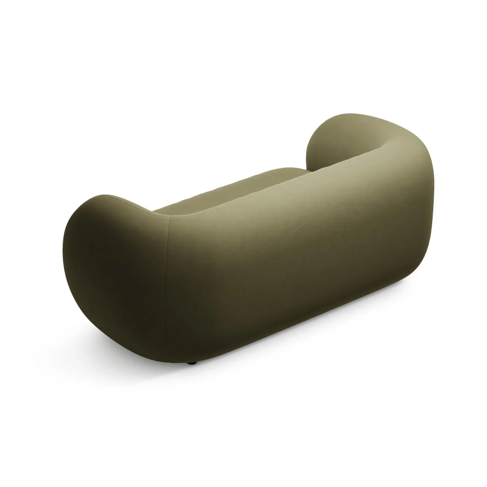Kate 2-Sitzer Sofa in Samt, Strukturstoff oder Boucle, 183x99 cm - Image 63