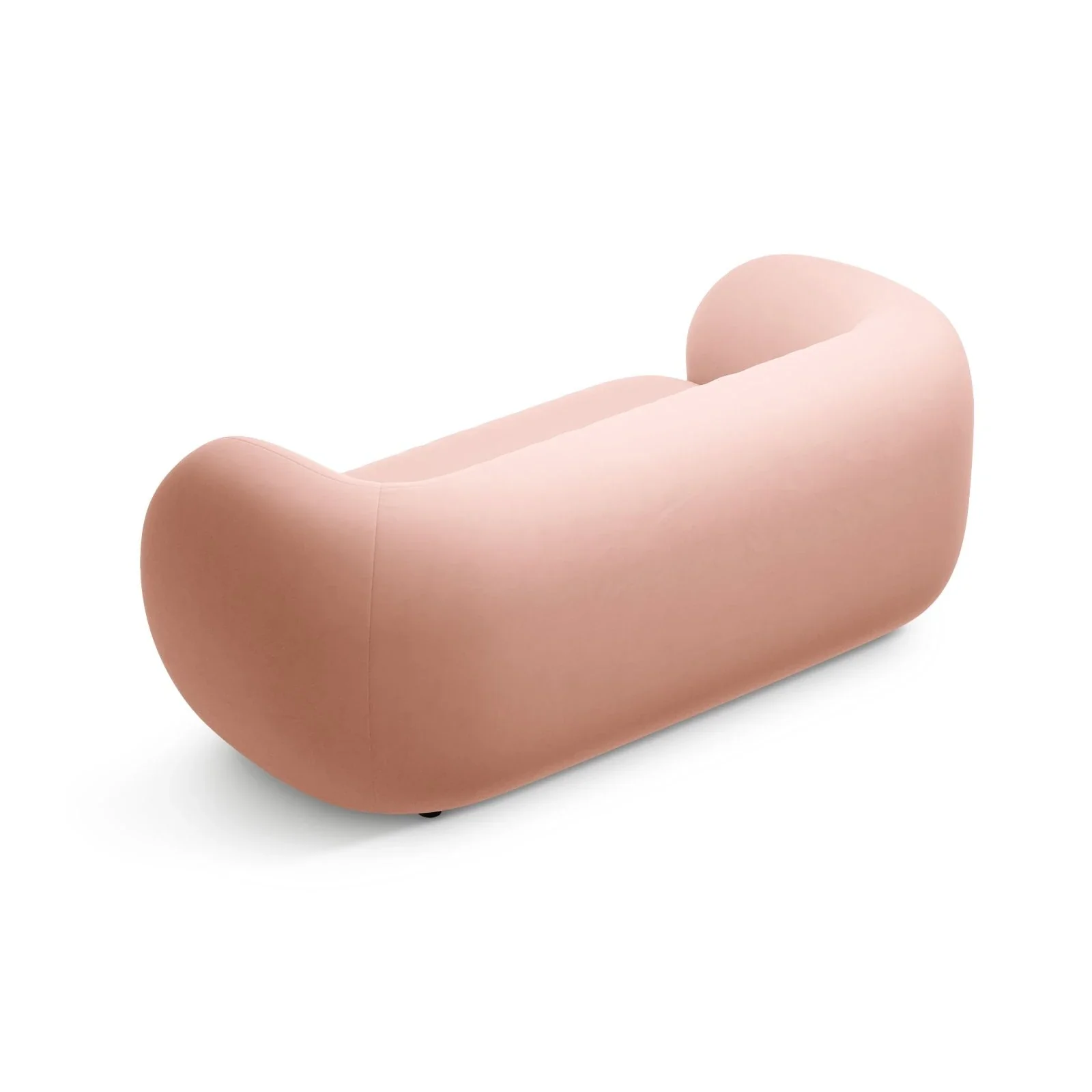 Kate 2-Sitzer Sofa in Samt, Strukturstoff oder Boucle, 183x99 cm - Image 67