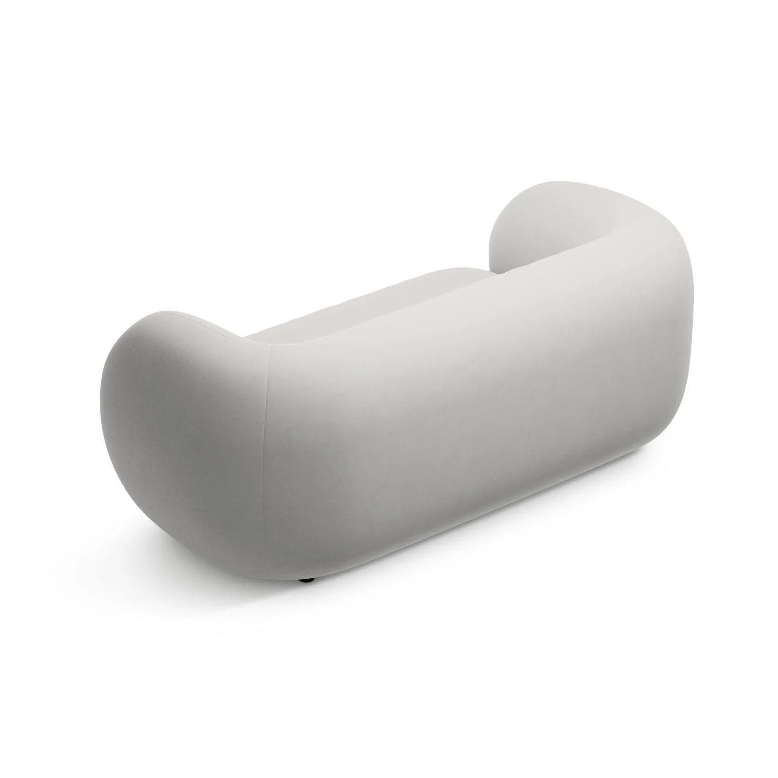 Kate 2-Sitzer Sofa in Samt, Strukturstoff oder Boucle, 183x99 cm - Image 75