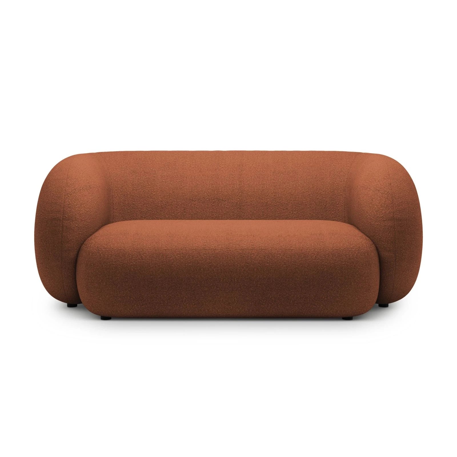 Kate 2-Sitzer Sofa in Samt, Strukturstoff oder Boucle, 183x99 cm - Image 9