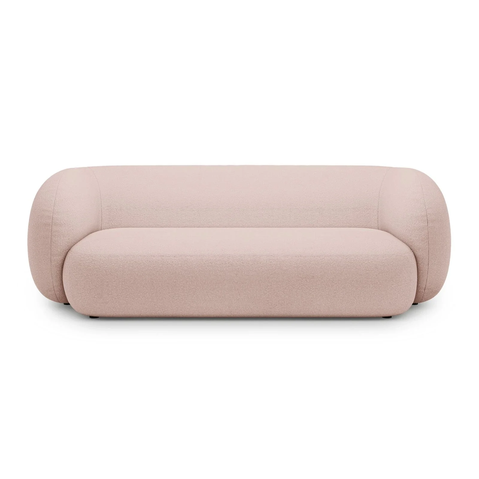 Kate 3-Sitzer Sofa mit Bezug aus Samt, Strukturstoff oder Boucle, 213x99 cm - Image 13
