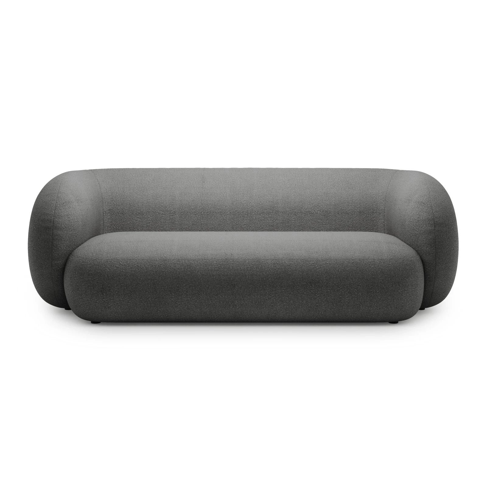 Kate 3-Sitzer Sofa mit Bezug aus Samt, Strukturstoff oder Boucle, 213x99 cm - Image 17