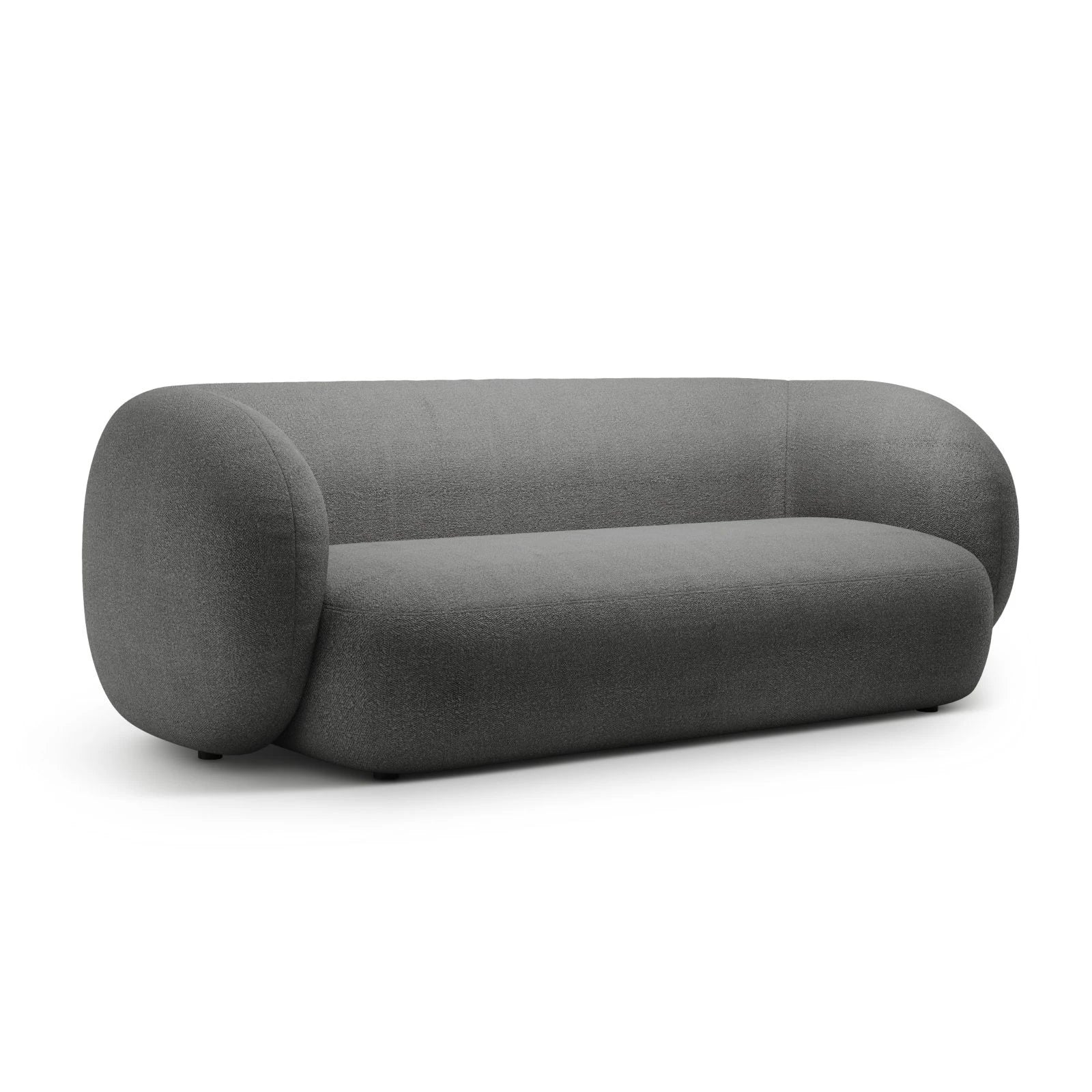 Kate 3-Sitzer Sofa mit Bezug aus Samt, Strukturstoff oder Boucle, 213x99 cm - Image 18
