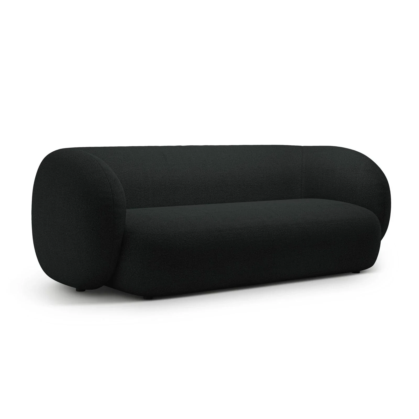 Kate 3-Sitzer Sofa mit Bezug aus Samt, Strukturstoff oder Boucle, 213x99 cm - Image 22