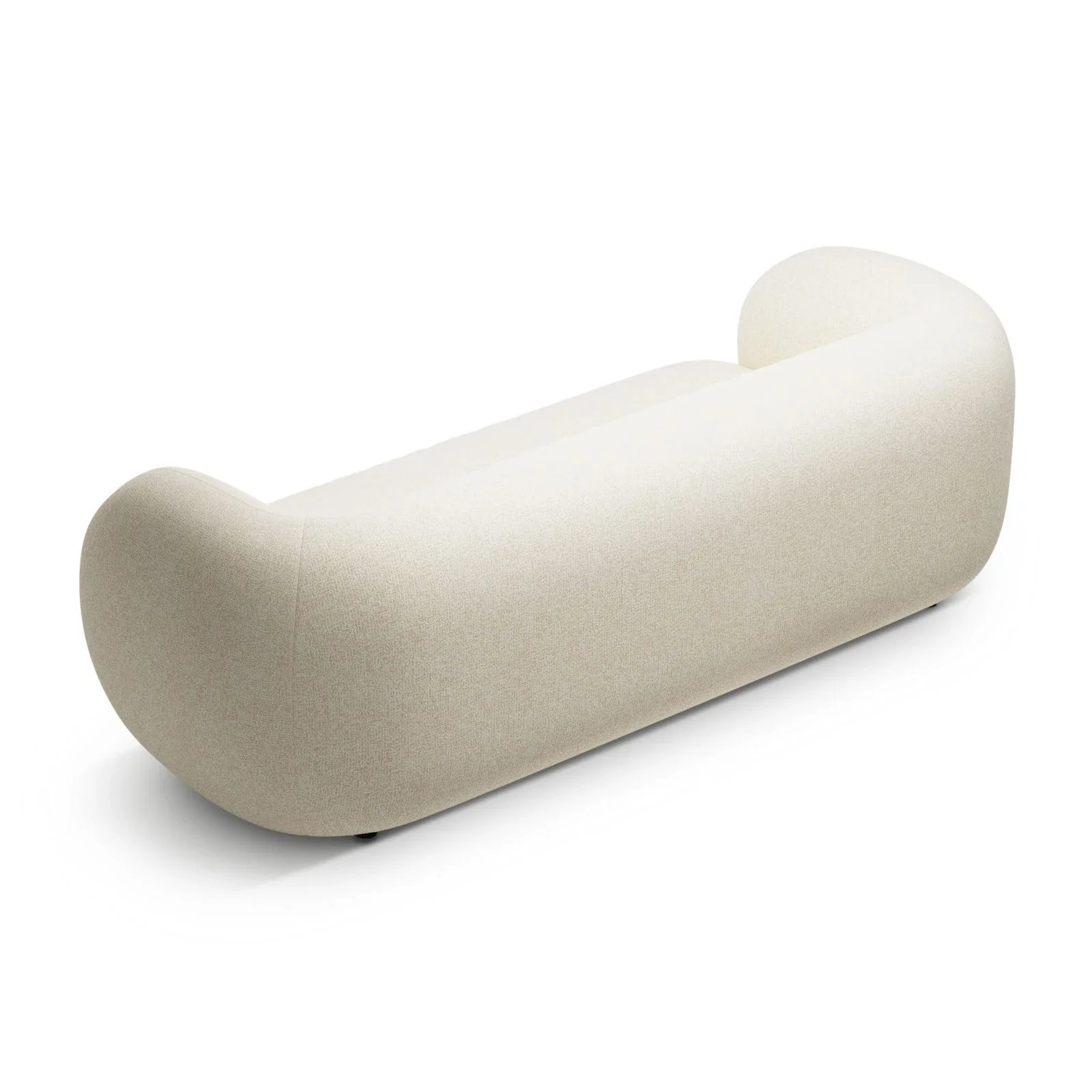 Kate 3-Sitzer Sofa mit Bezug aus Samt, Strukturstoff oder Boucle, 213x99 cm - Image 31