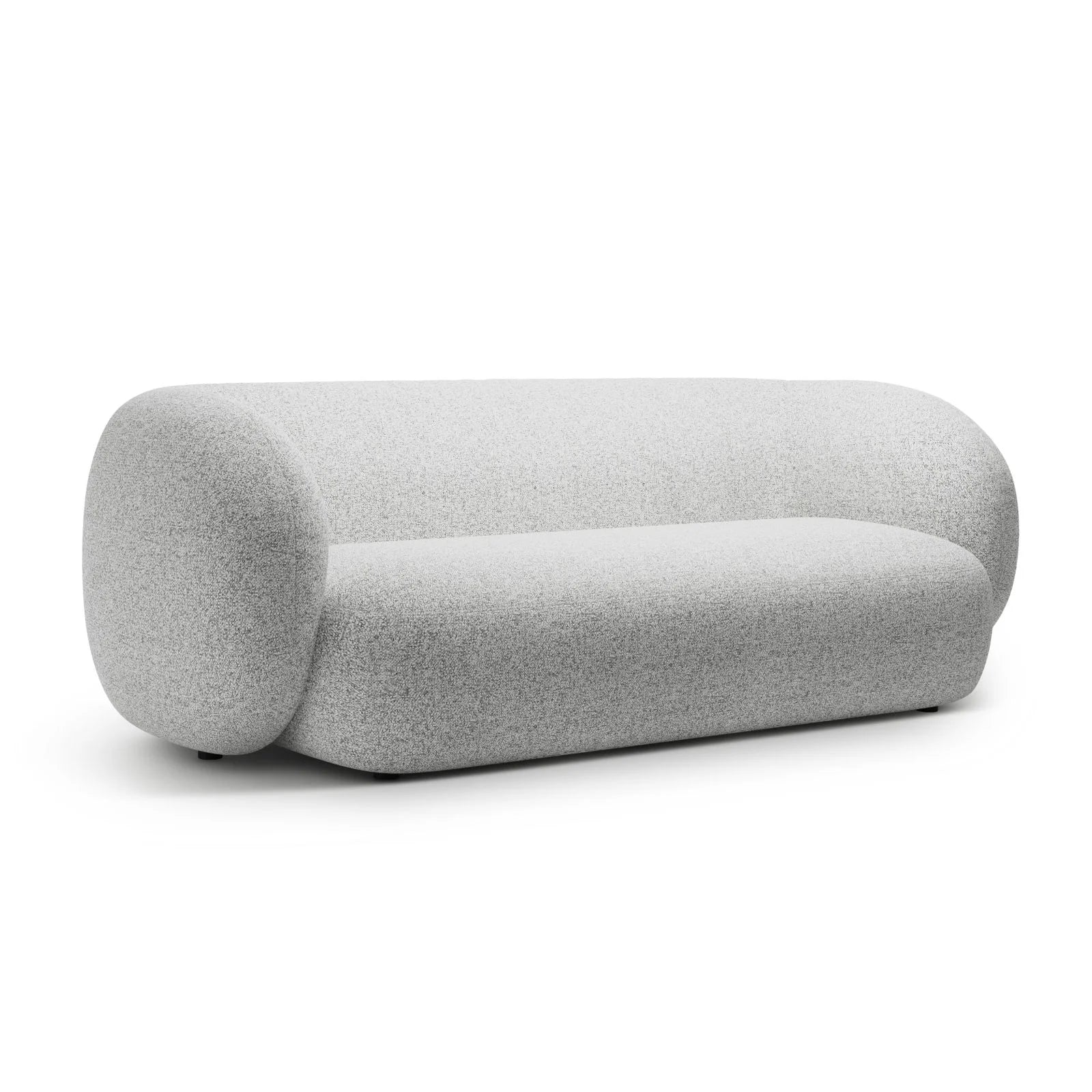 Kate 3-Sitzer Sofa mit Bezug aus Samt, Strukturstoff oder Boucle, 213x99 cm - Image 34